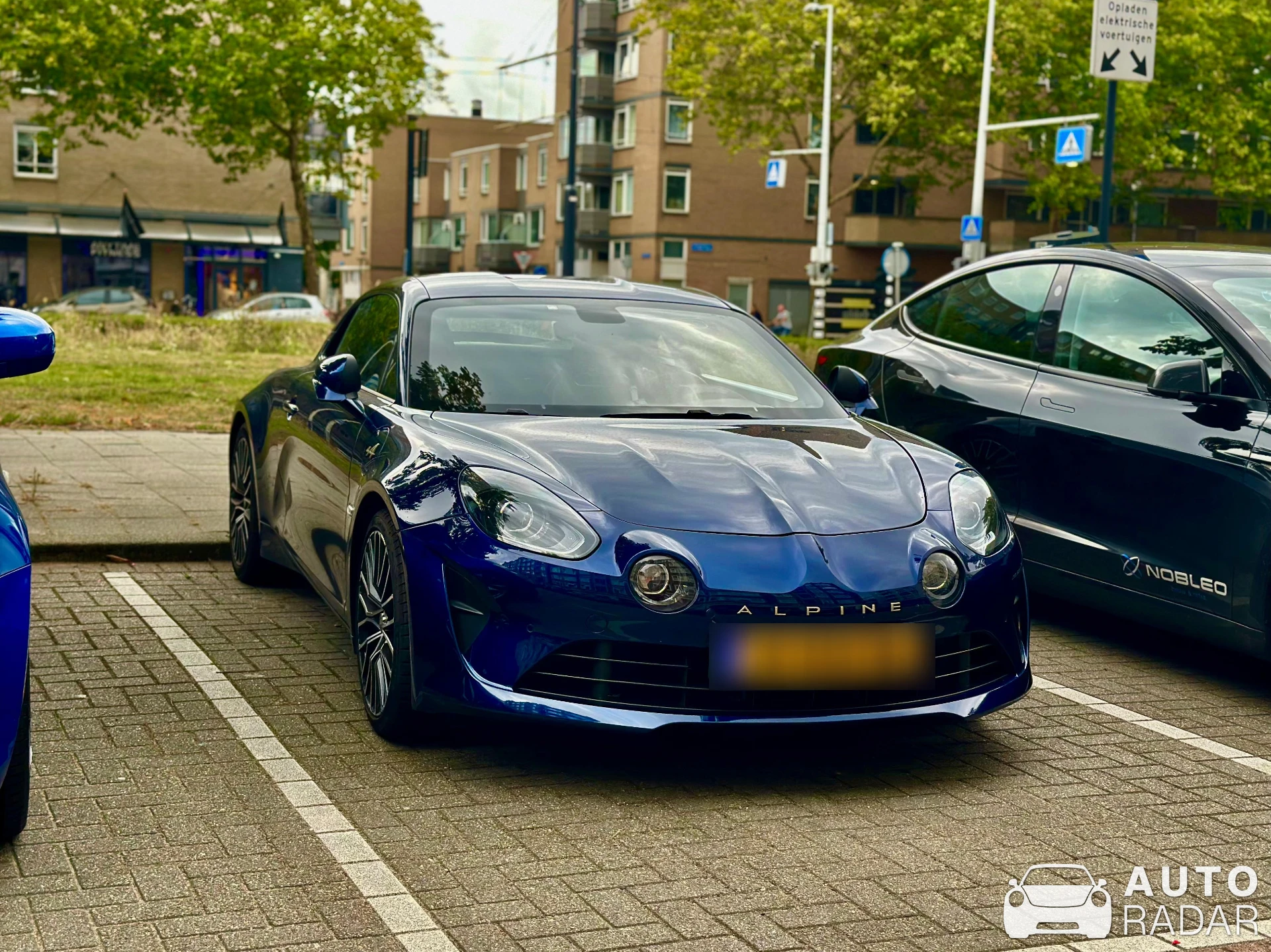 Alpine A110 Légende GT 2021 spotted in Rotterdam