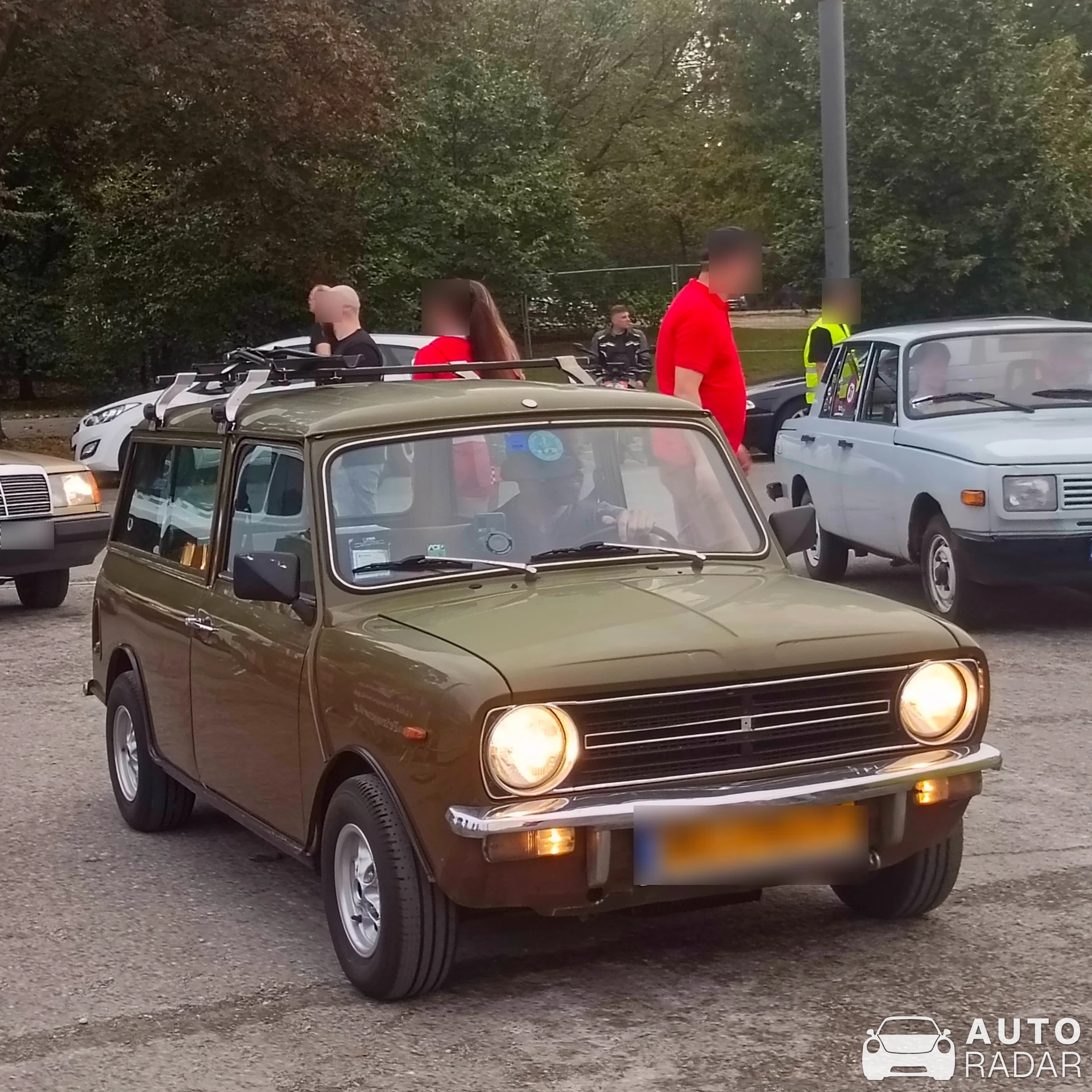 Mini Clubman 1980 spotted in Warszawa
