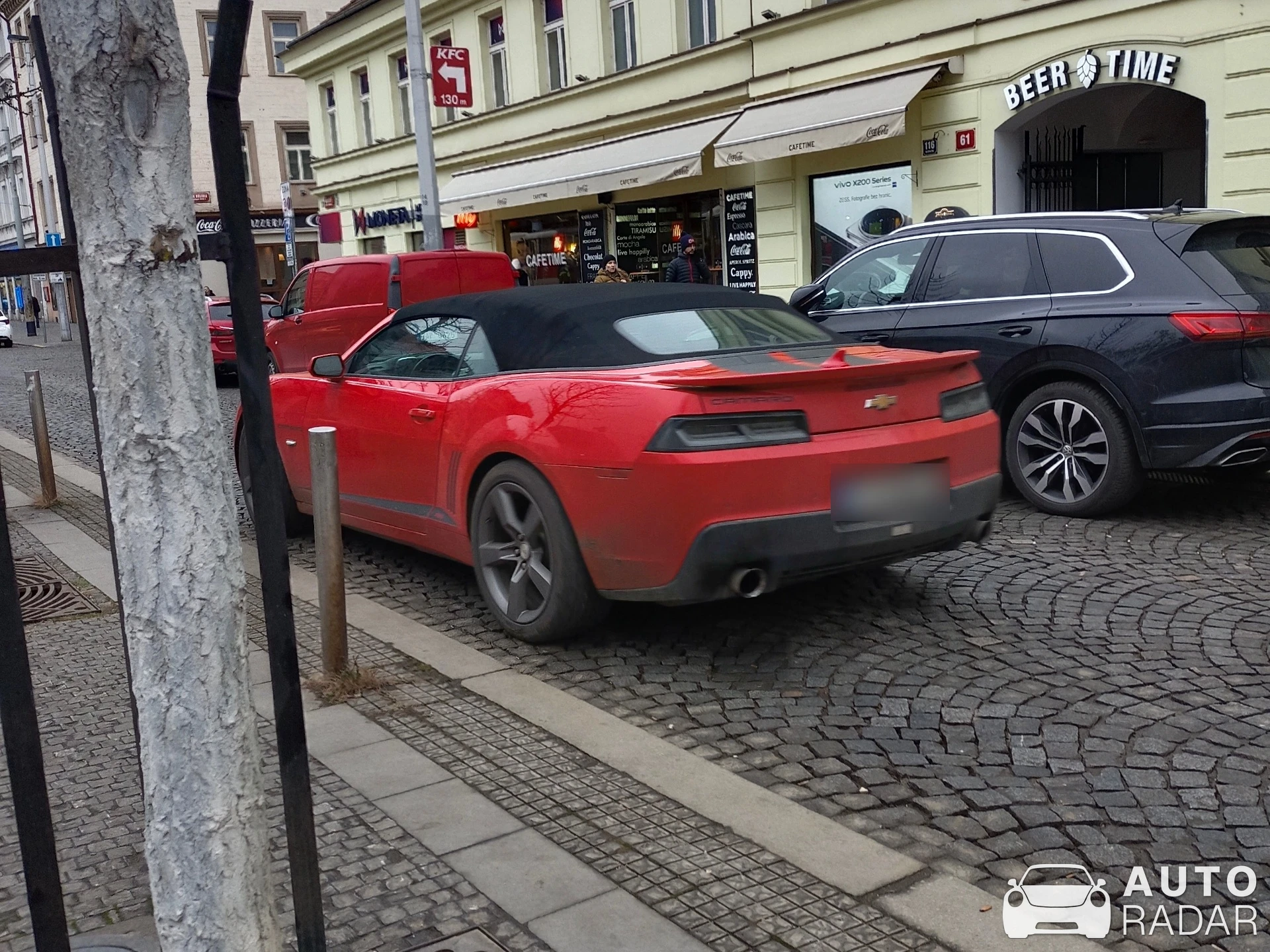 Chevrolet Camaro SS spotted in Praha 5, Česko