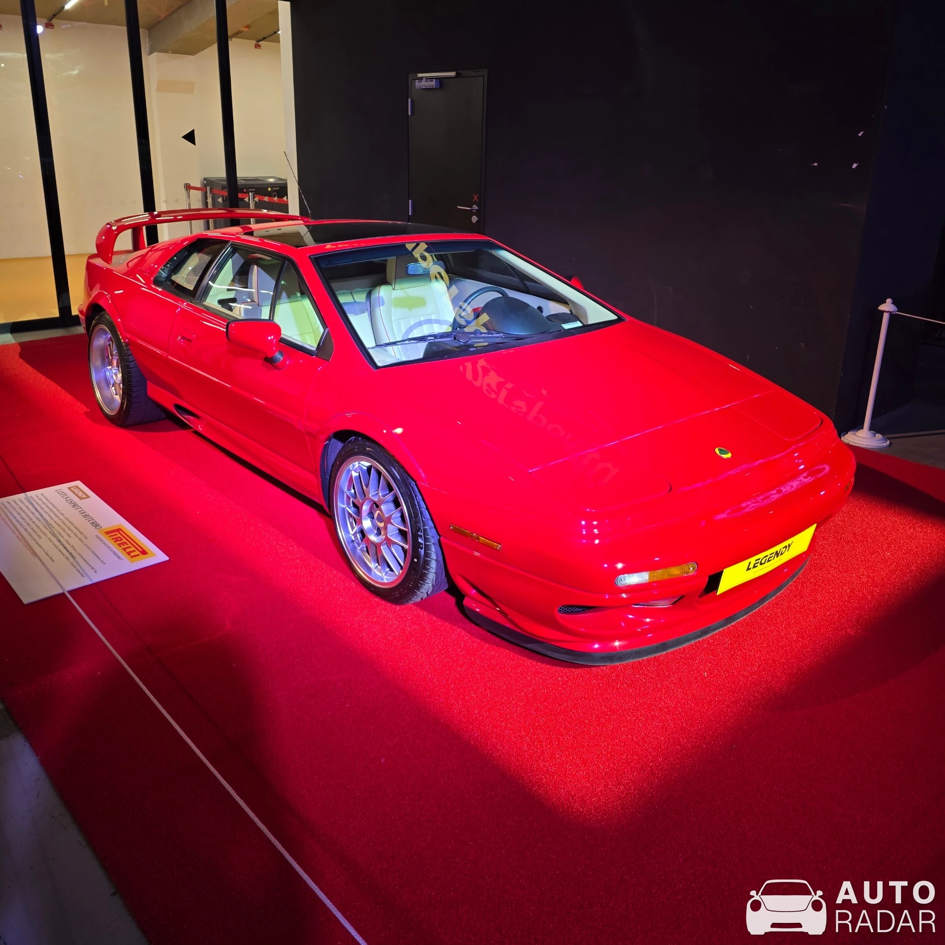 Lotus Esprit V8 spotted in Praha