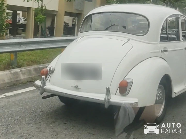 Morris Minor MM Tourer spotted in Skudai, Malaysia