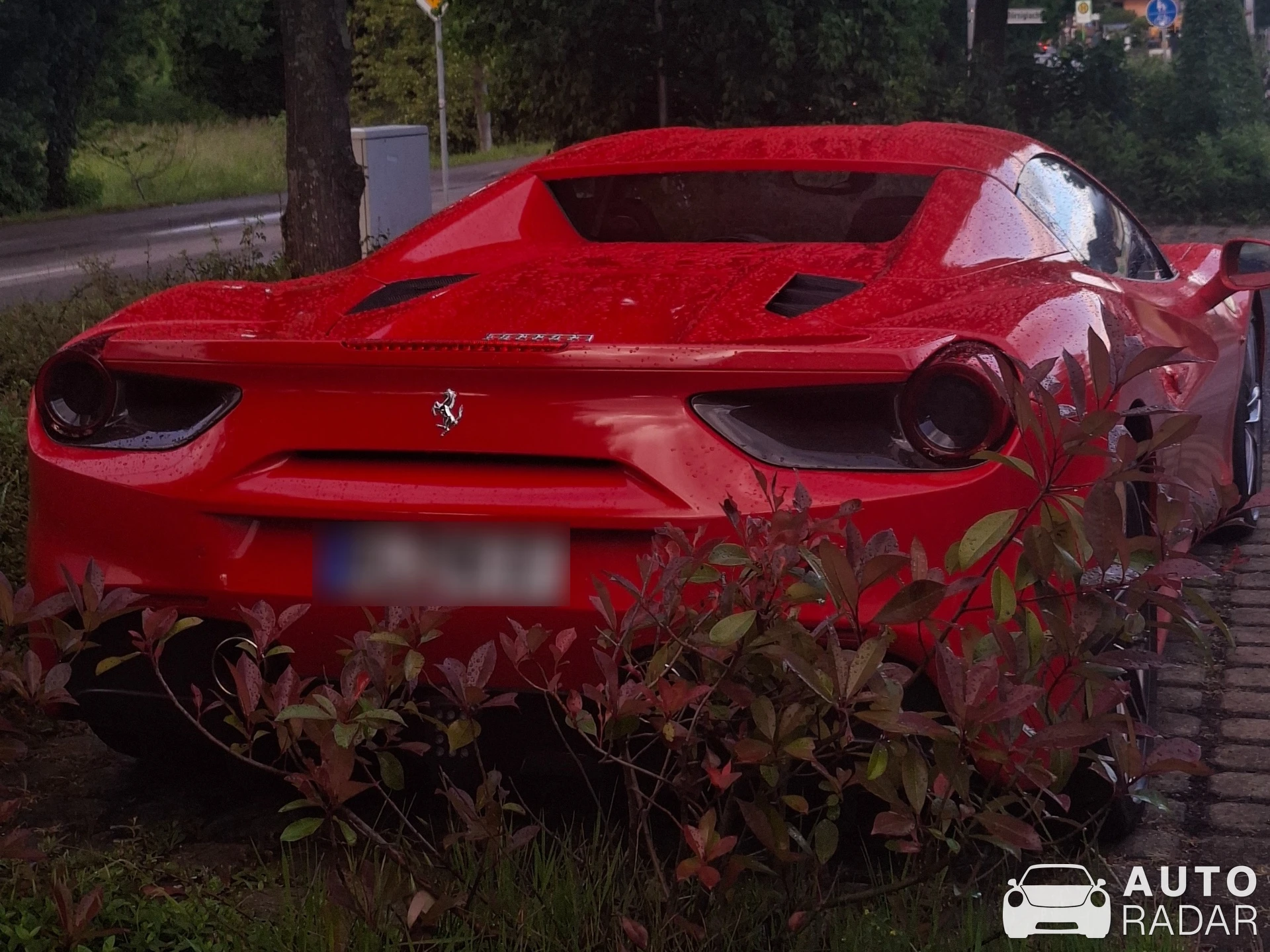 Ferrari 488 Spider spotted in Oppenau