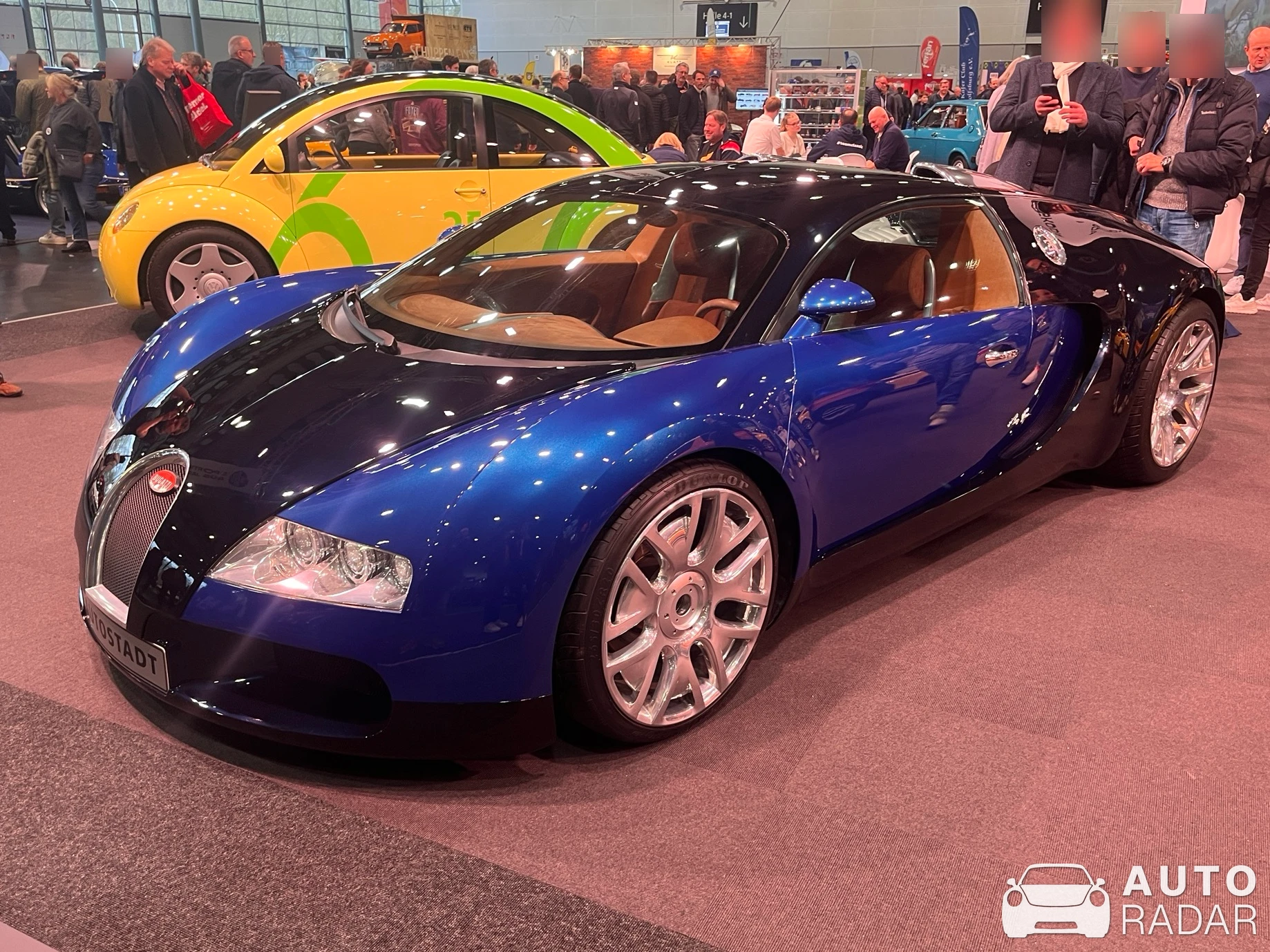 Bugatti EB 18/4 Veyron spotted in Bremen