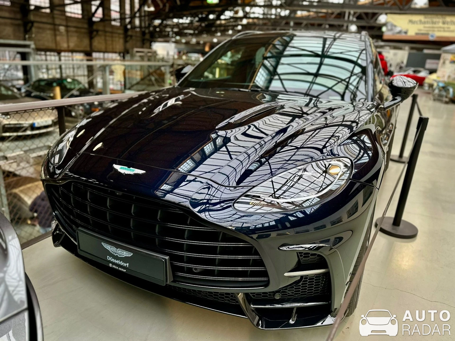 Aston Martin DBX707 AMR23 Edition spotted in Düsseldorf