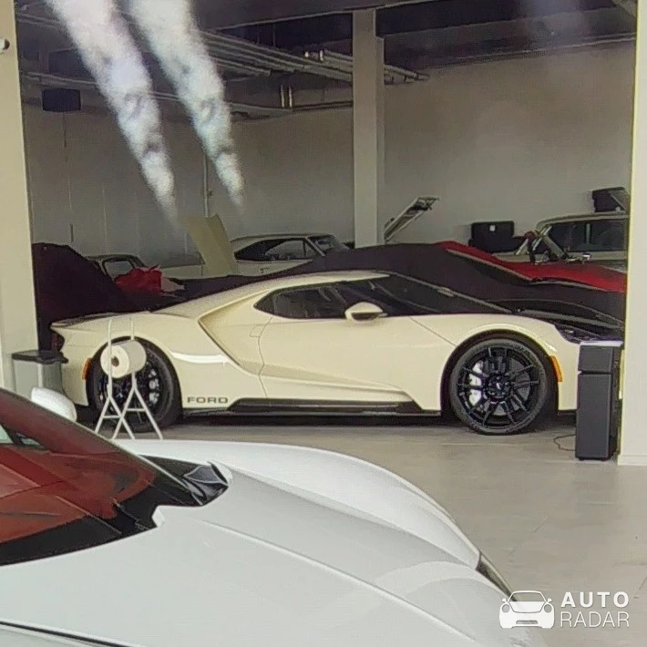 Ford GT Heritage Edition spotted in Uppsala