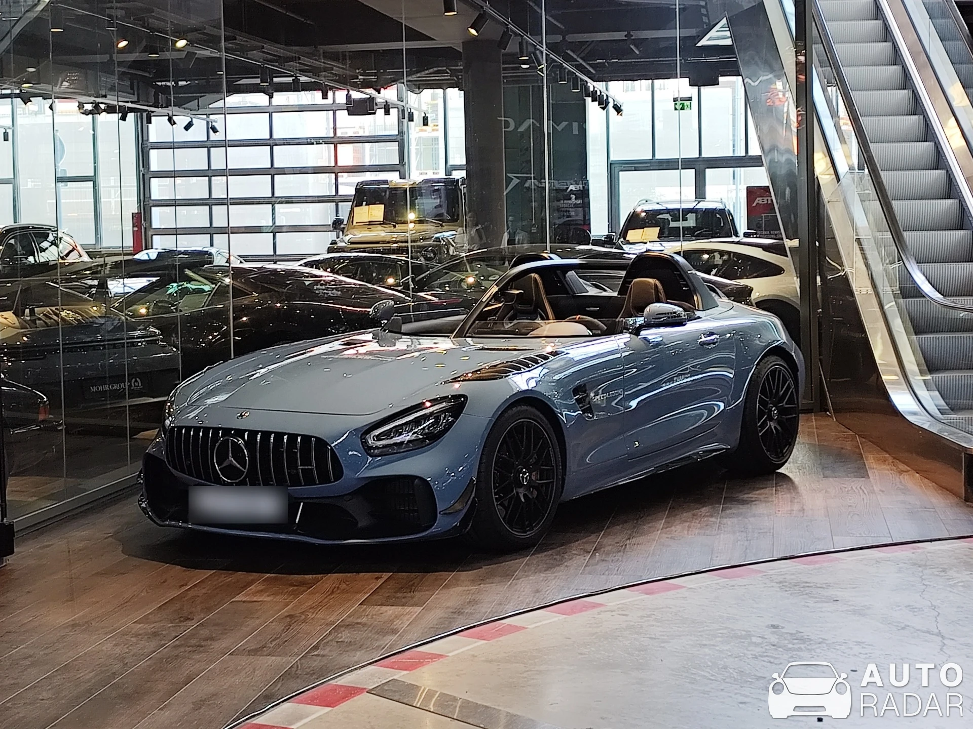 Mercedes-AMG GT R C190 Speedlegend spotted in München
