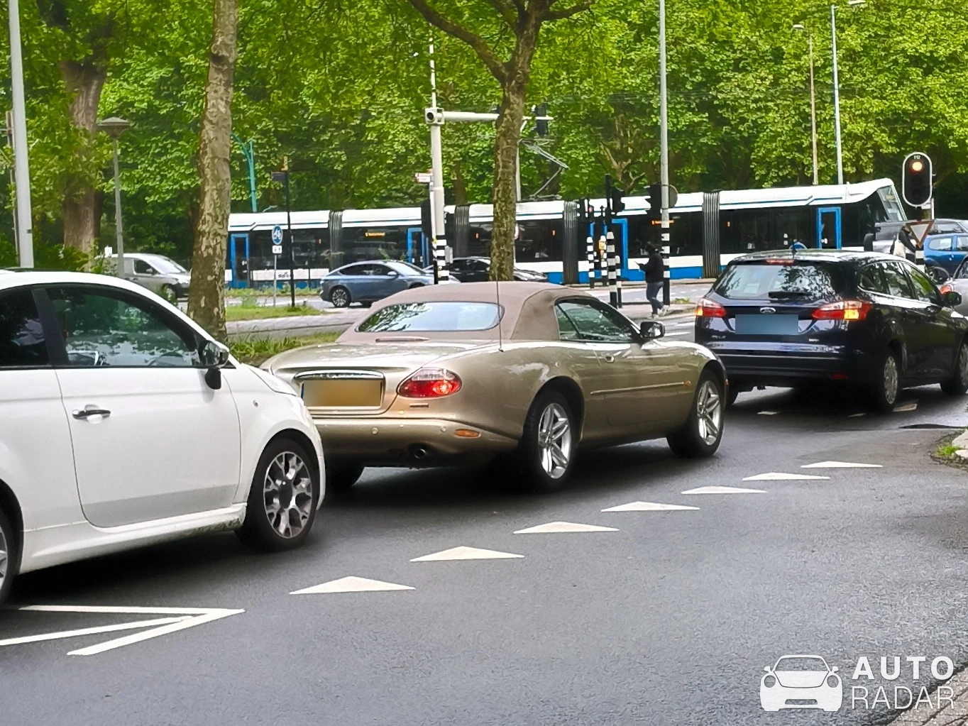 Jaguar XK8 Convertible spotted in Amsterdam