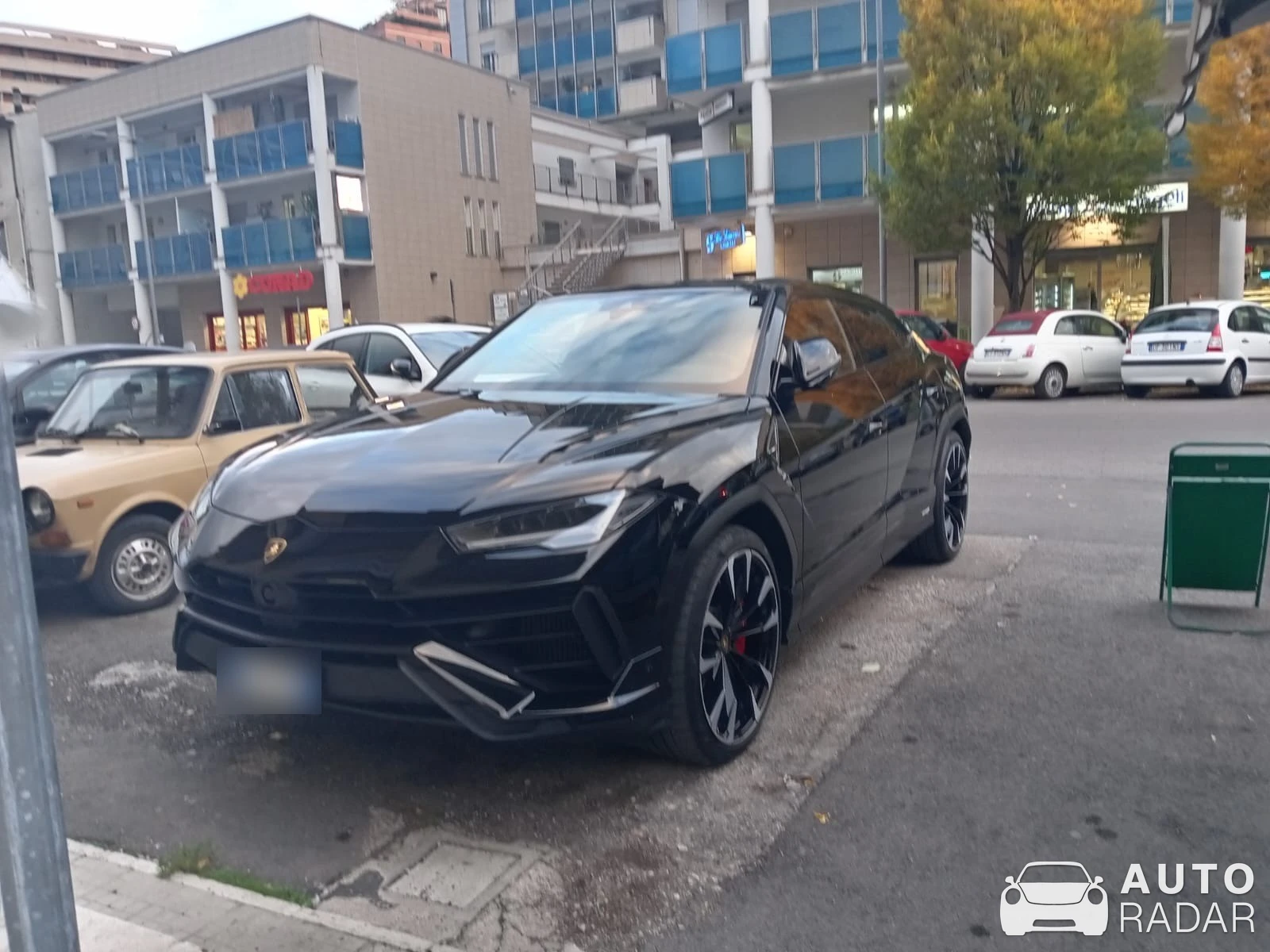 Lamborghini Urus spotted in Terni, Italy