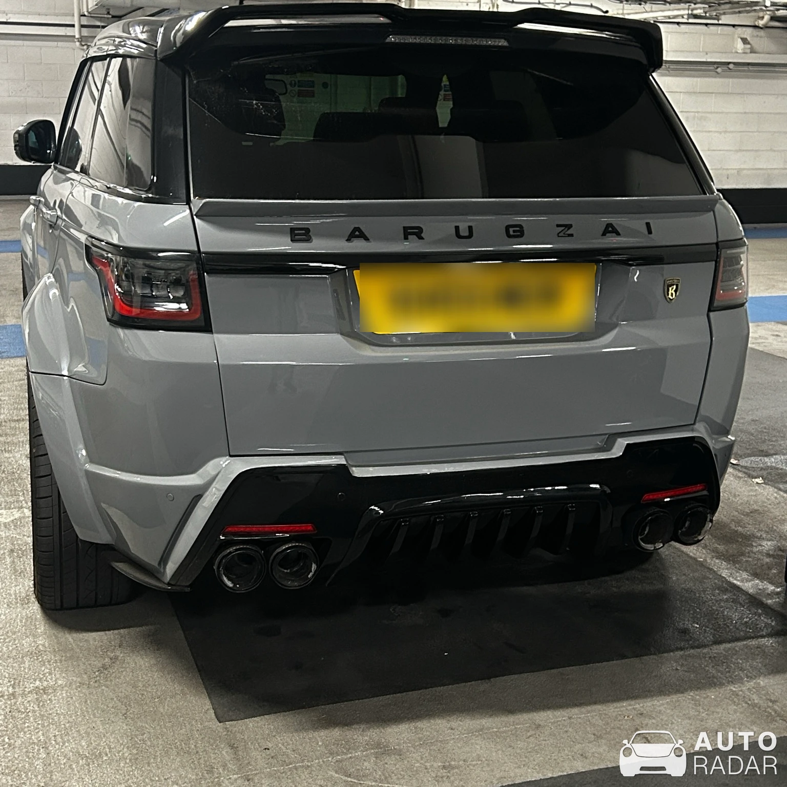 Land Rover Range Rover Sport SVR Barugzai spotted