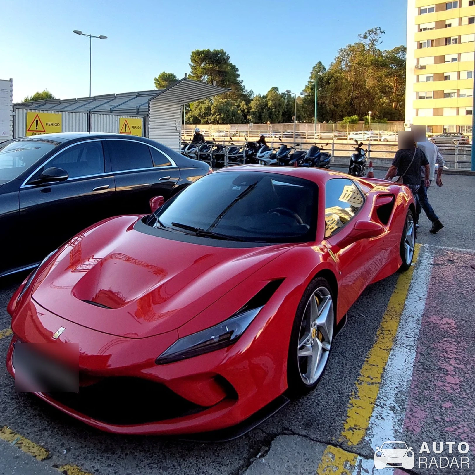 Ferrari F8 Spider spotted in Lisbon, Portugal