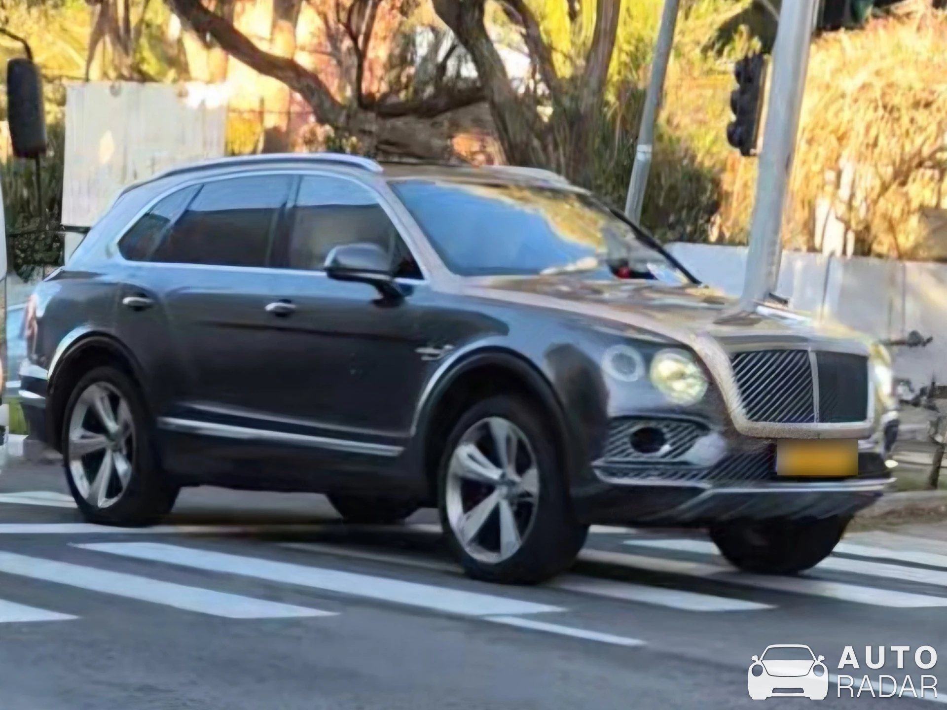 Bentley Bentayga spotted in Haifa, Israel