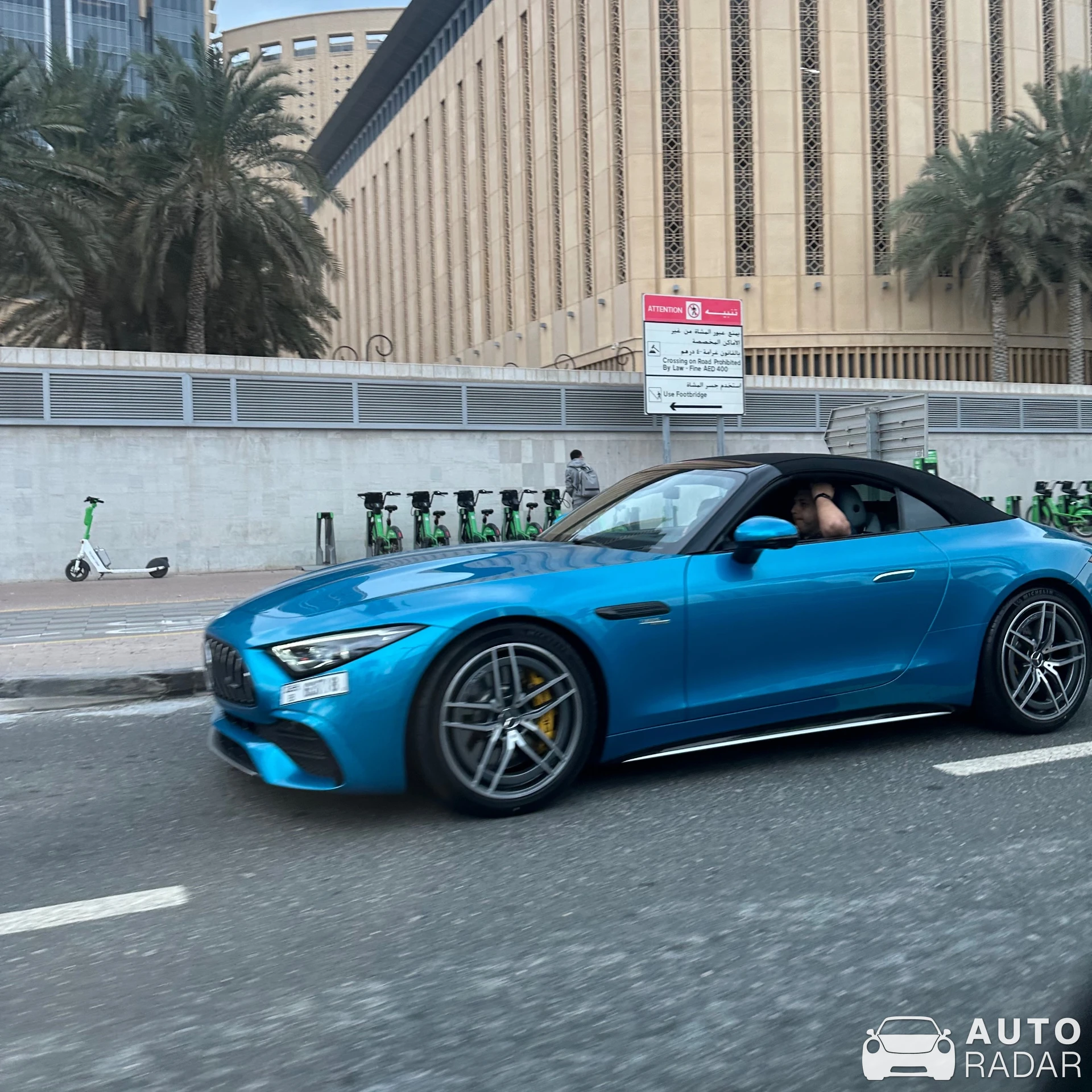 Mercedes-AMG SL 43 R232 spotted in Dubai, United Arab Emirates