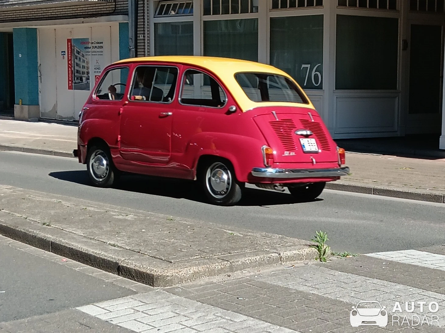 Fiat 600 Multipla spotted in Knokke-Heist