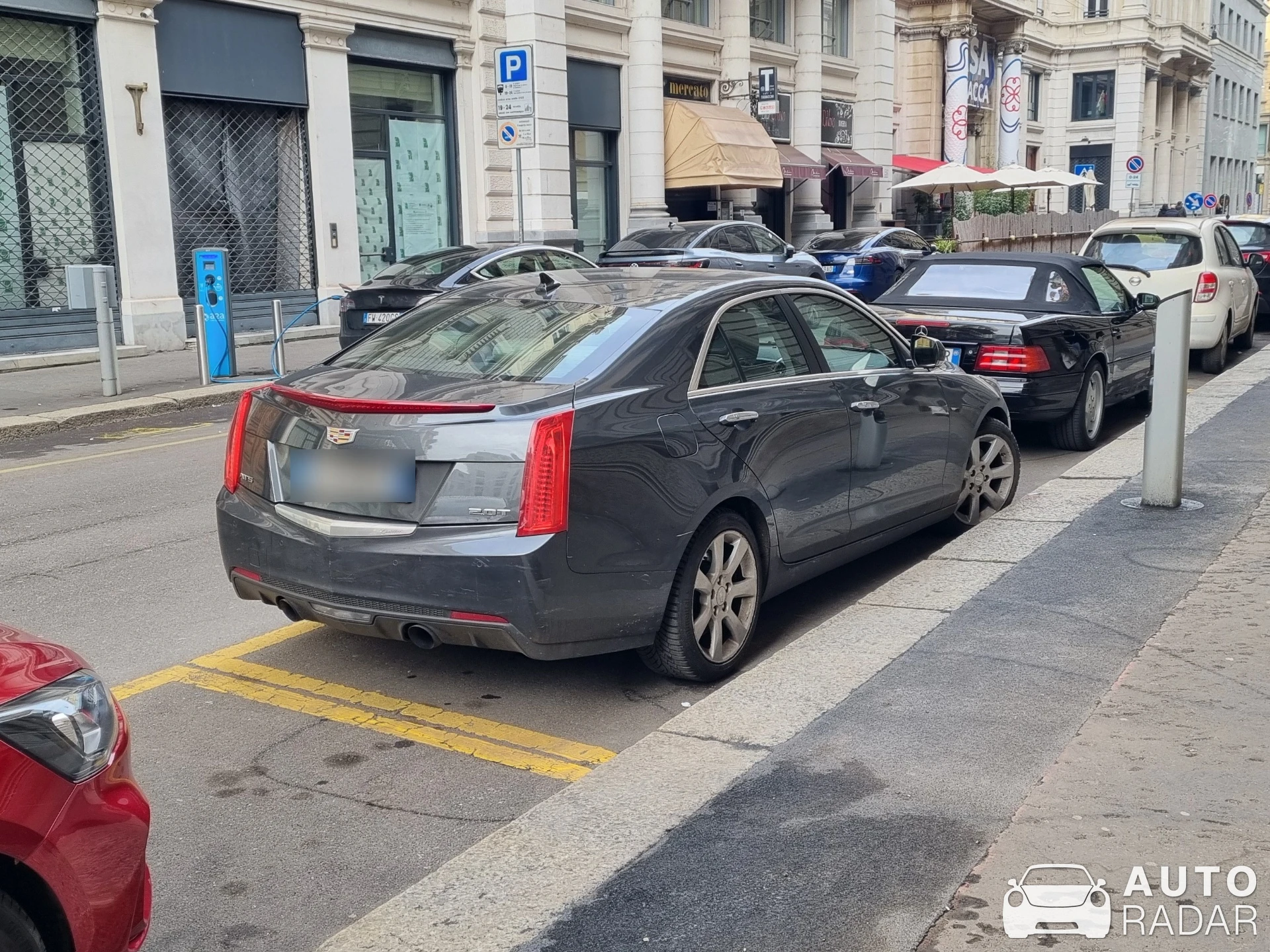 Cadillac ATS-V spotted in Milano