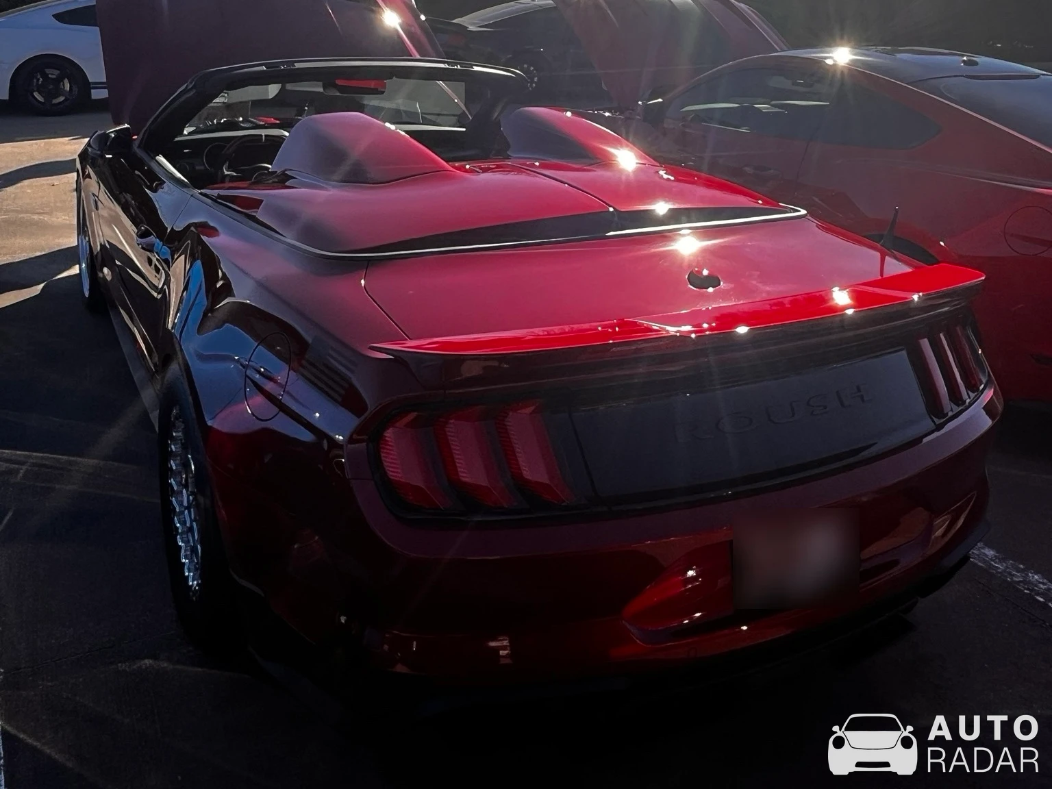 Ford Mustang Roush Stage 3 Convertible 2011 spotted in Plano