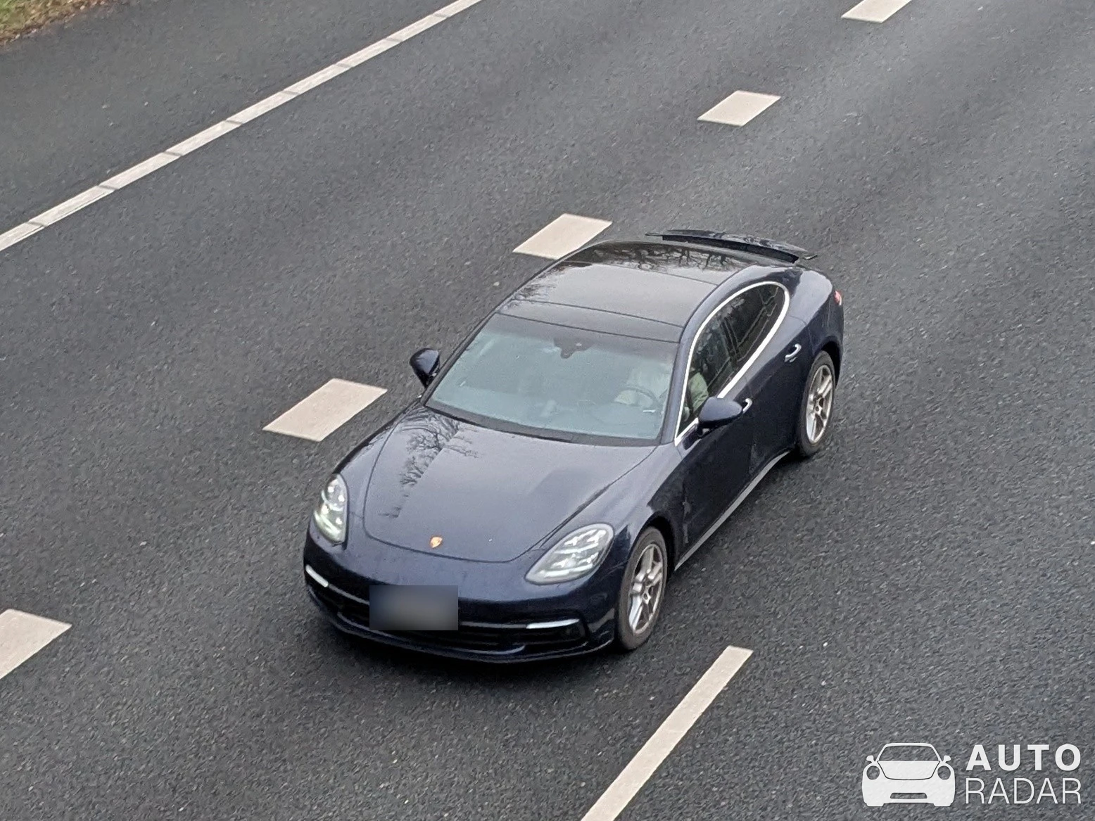 Porsche 971 Panamera Turbo spotted in Hengelo, Netherlands