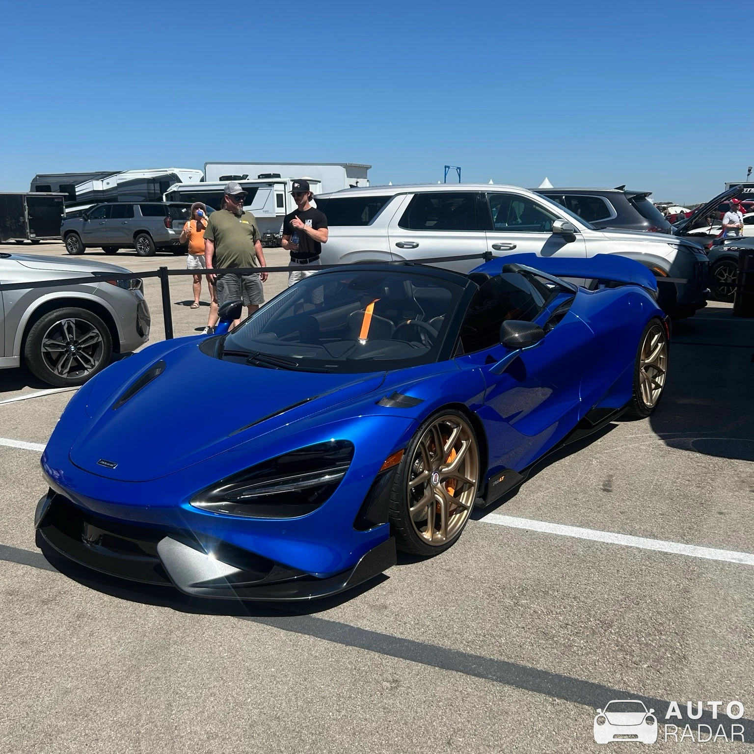 McLaren 765LT Spider spotted in Ennis