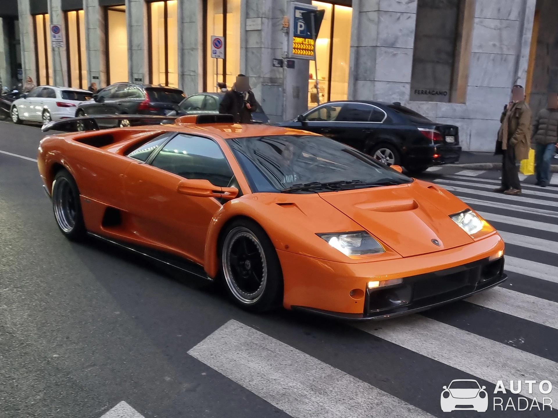 Lamborghini Diablo GT spotted in Milano, Italia