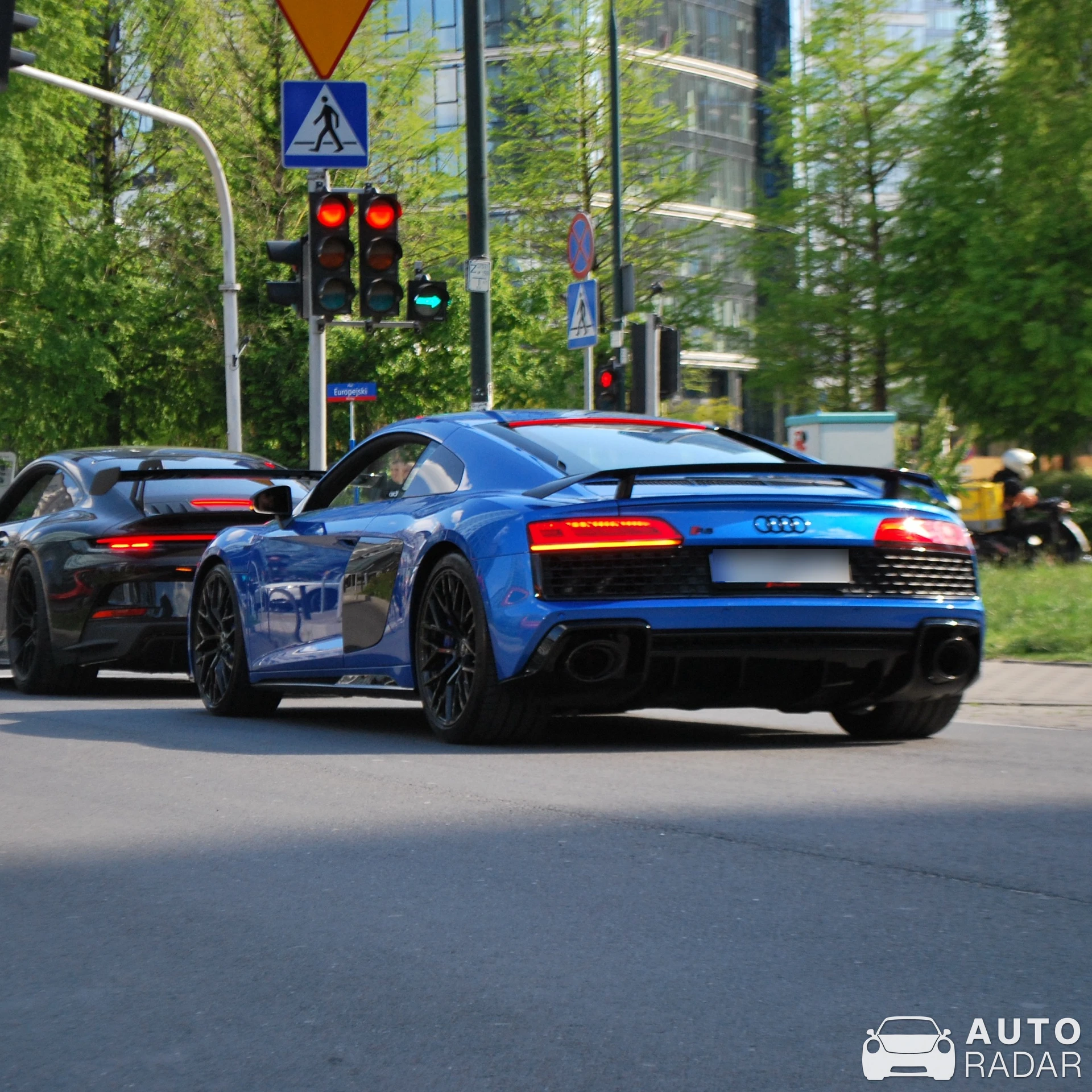 Audi R8 V10 Performance 2019 spotted in Warszawa, Poland