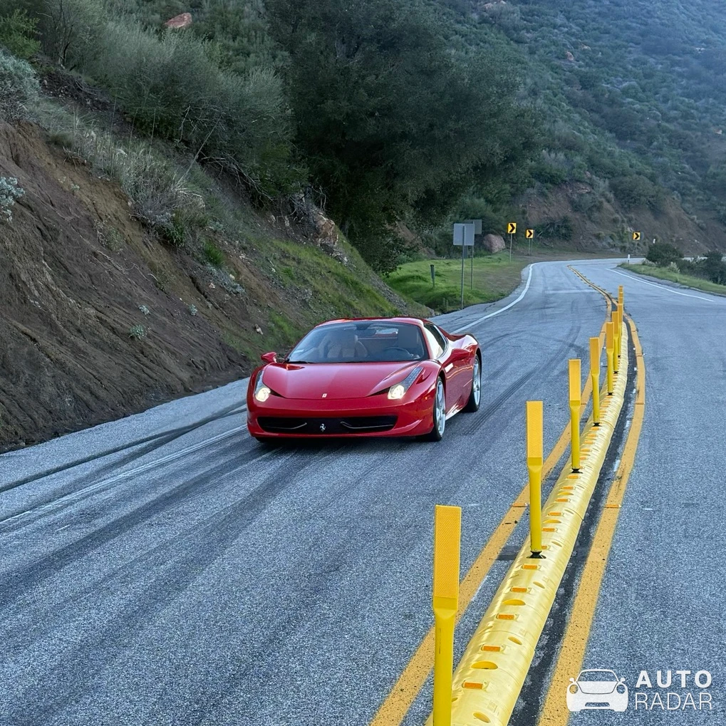 Ferrari 458 Spider spotted in Malibu, United States