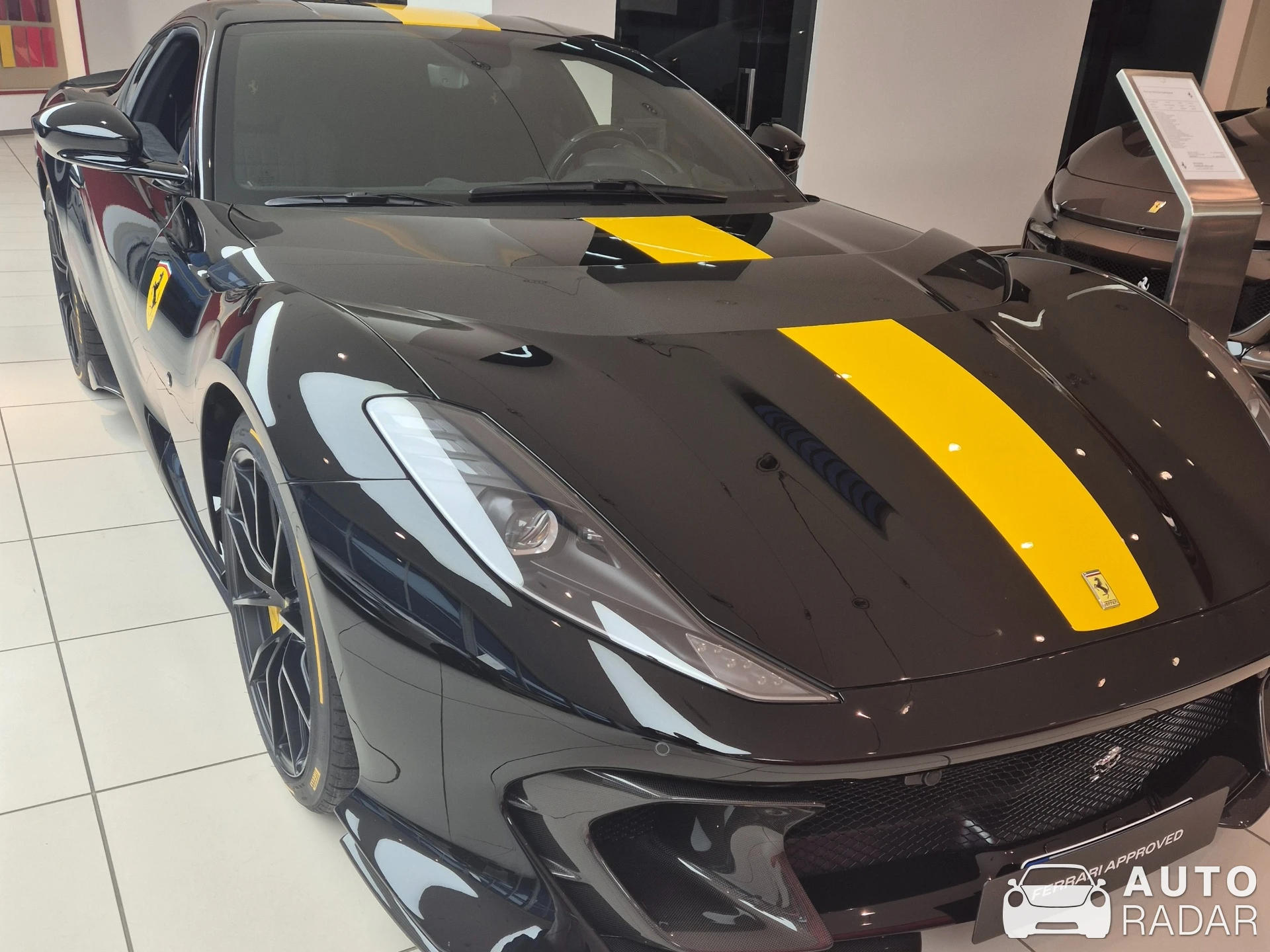 Ferrari 812 Competizione spotted in Neuss, Germany