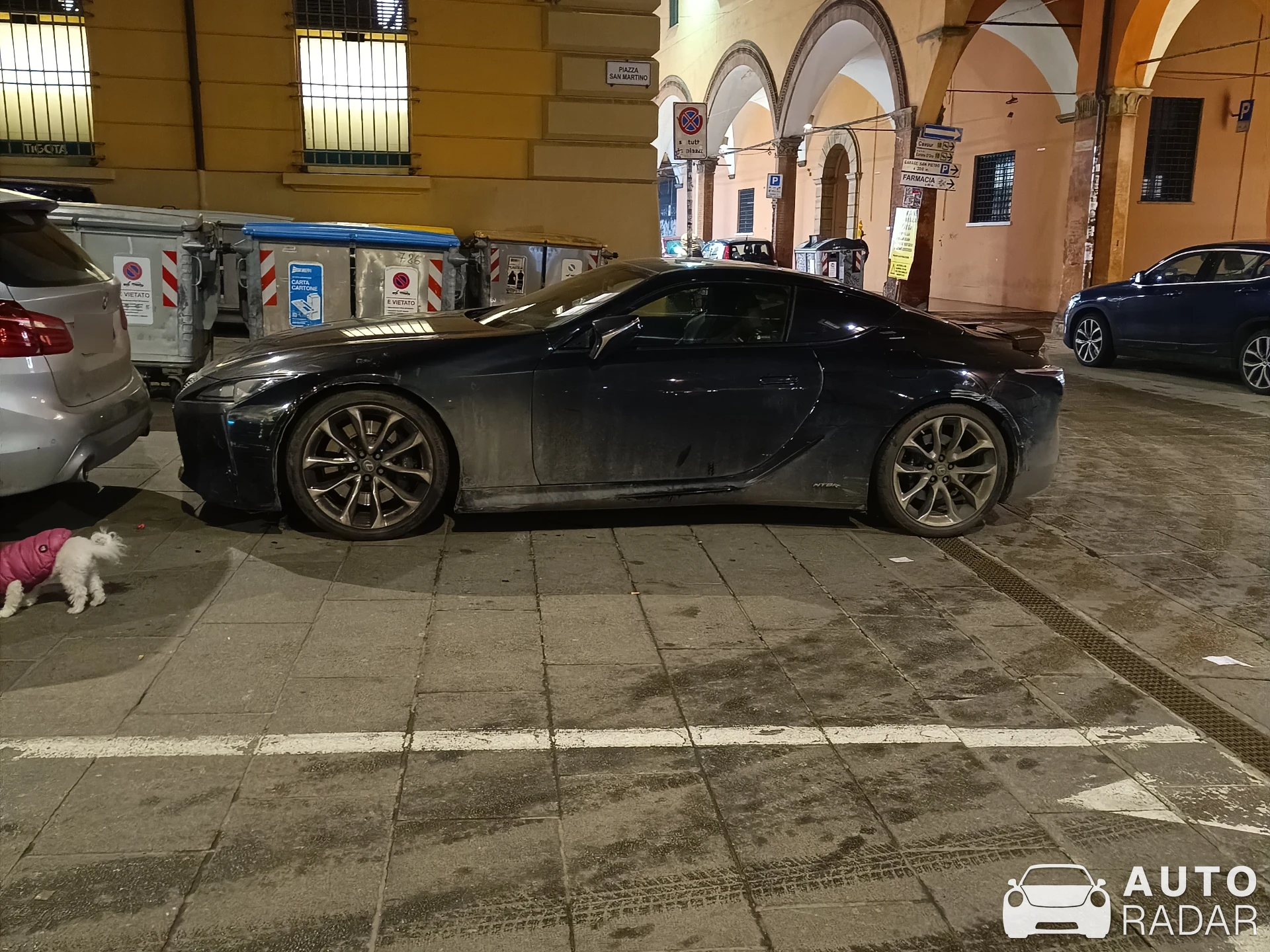 Lexus LC 500h spotted in Bologna, Italy