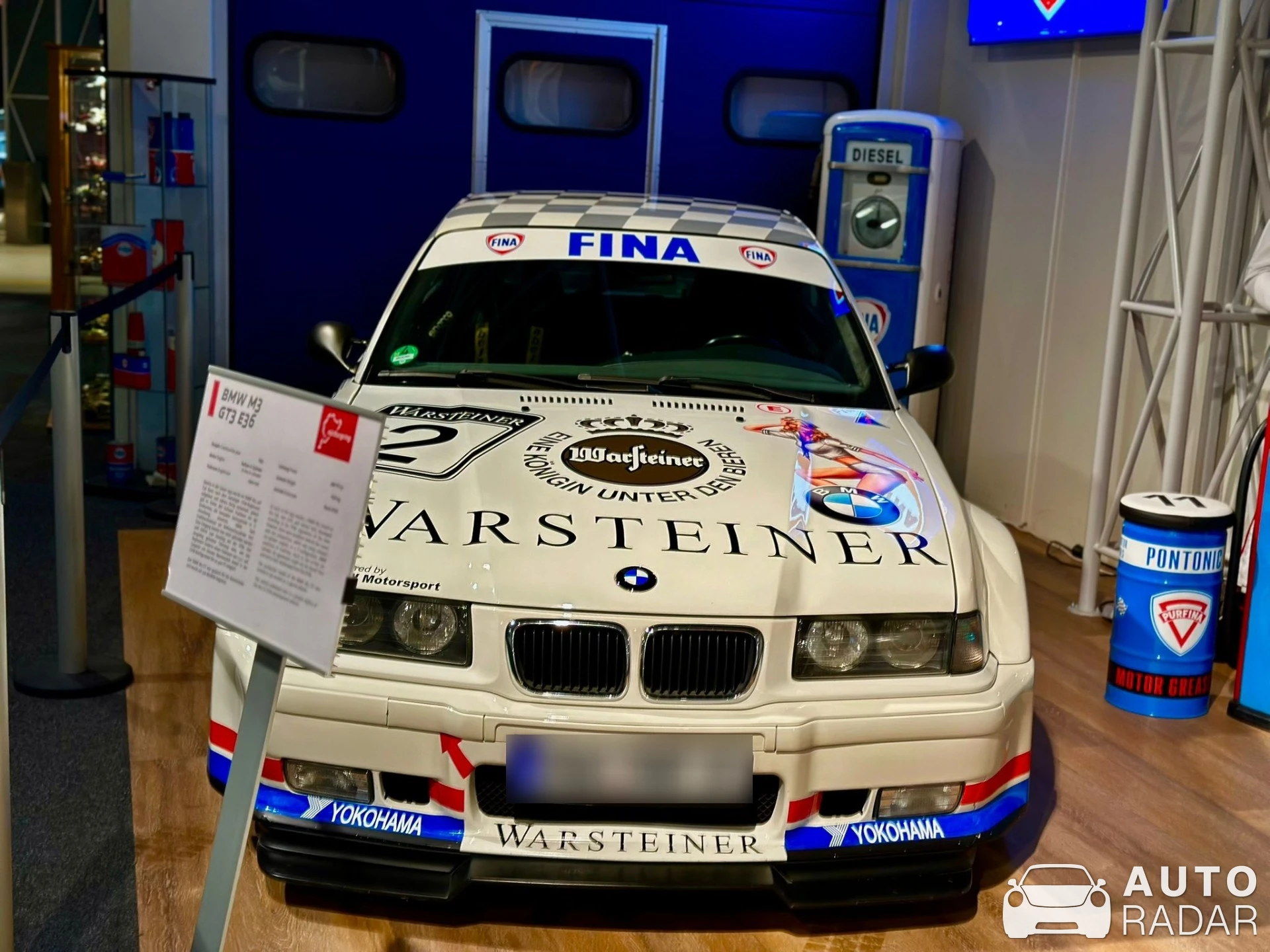 BMW M3 E36 GT spotted in Nürburg