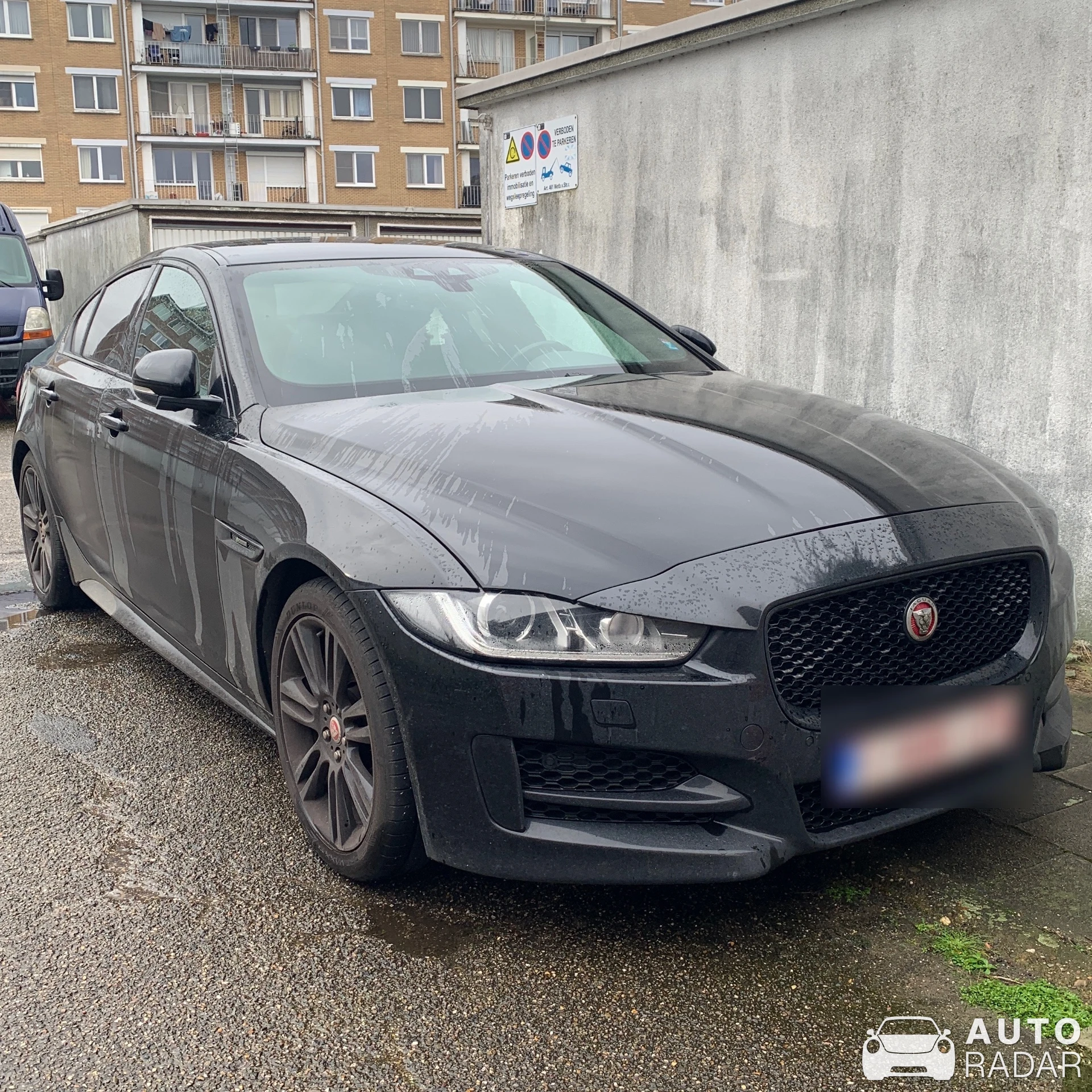 Jaguar XE spotted in Antwerpen, België