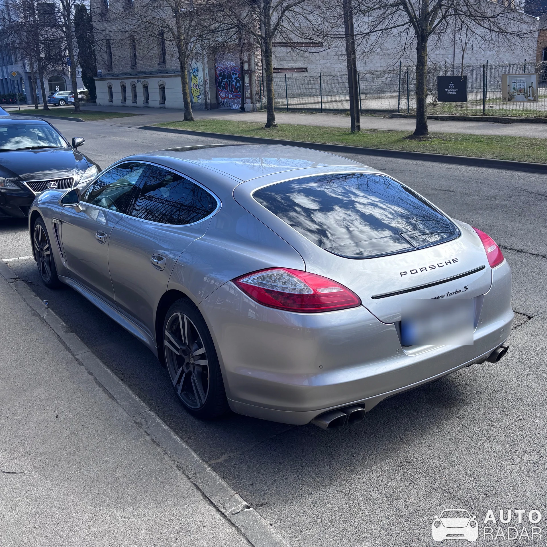 Porsche 970 Panamera Turbo S spotted in Riga