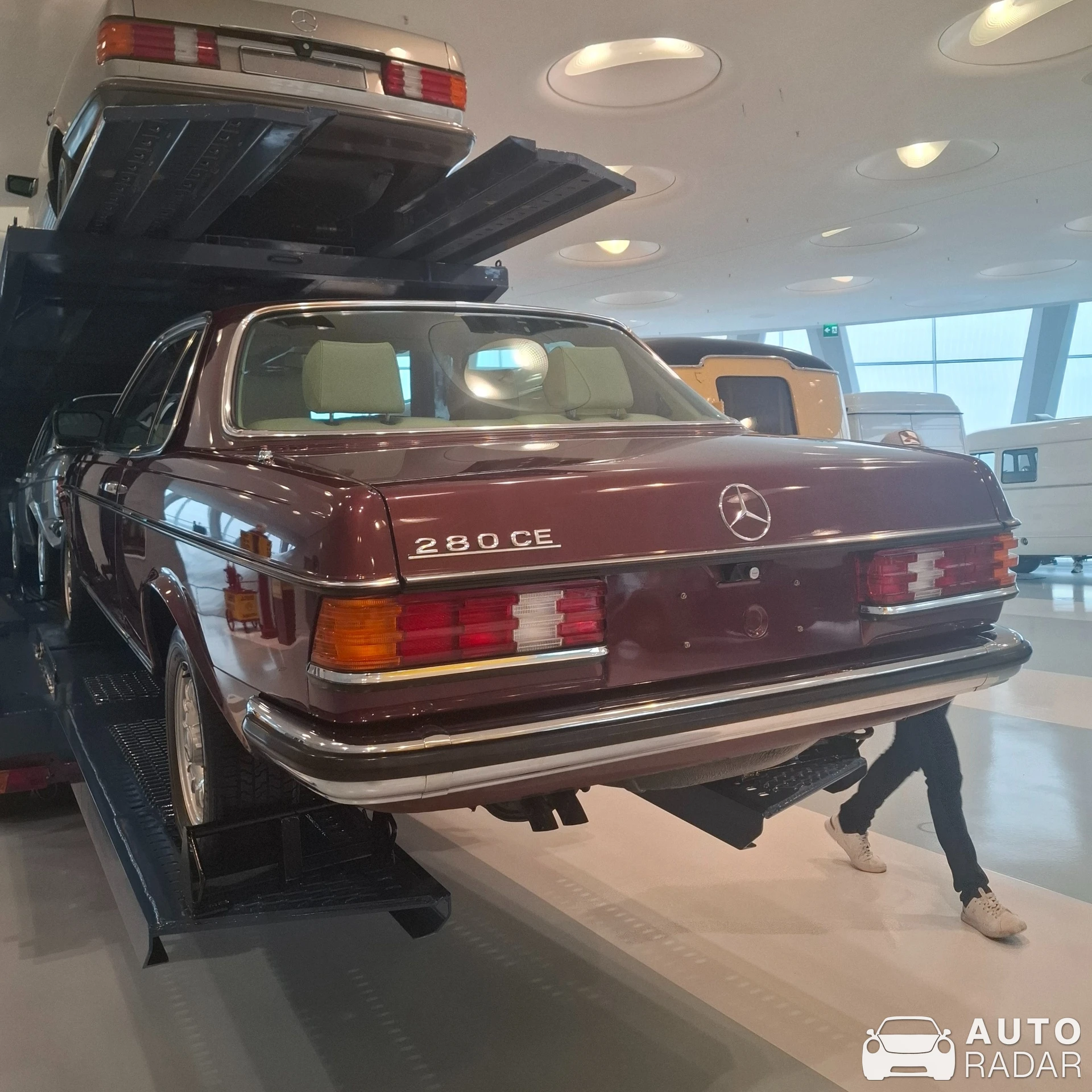 Mercedes-Benz 280 CE spotted in Stuttgart
