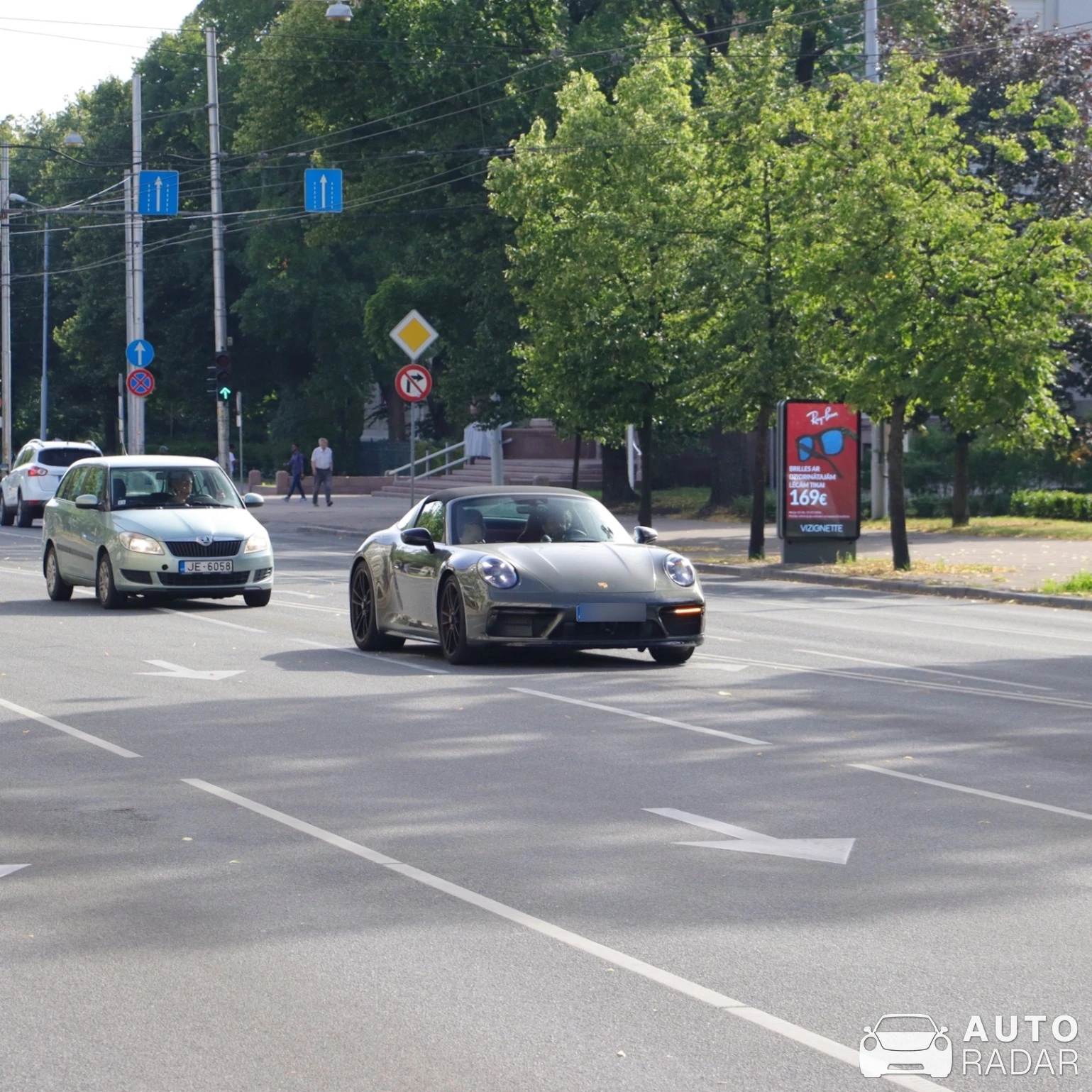 Porsche 992 Targa 4 GTS MkI spotted in Riga, Latvia