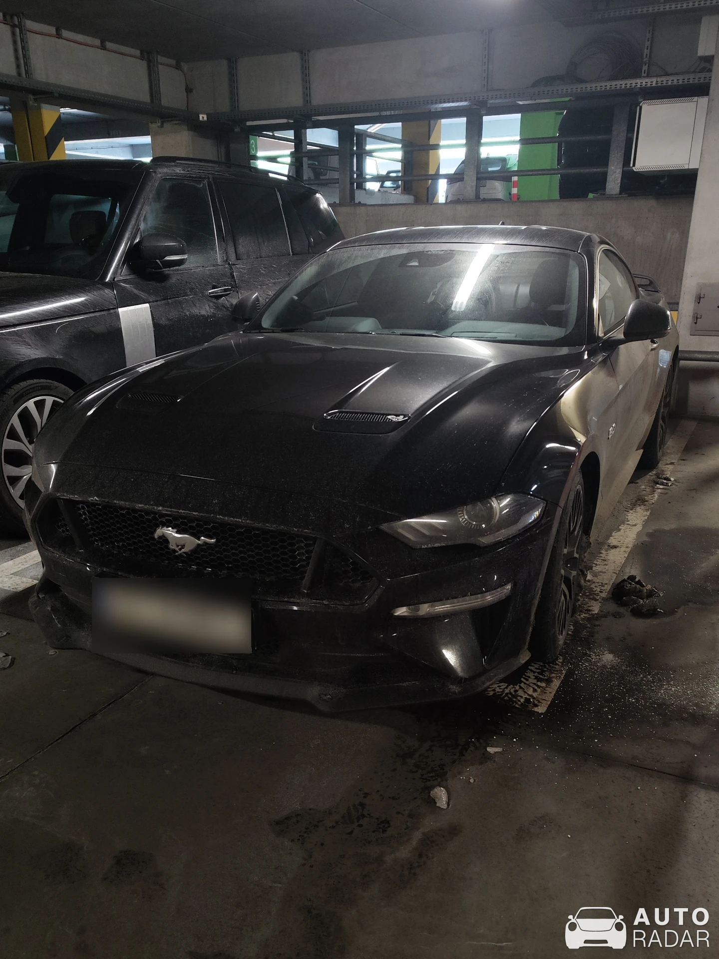 Ford Mustang GT spotted in Balice, Poland