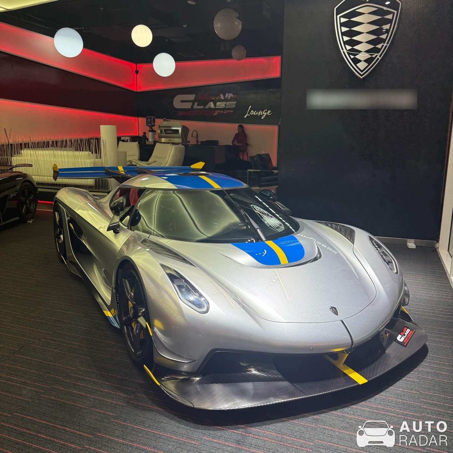 Koenigsegg Jesko Attack spotted in Dubai, United Arab Emirates