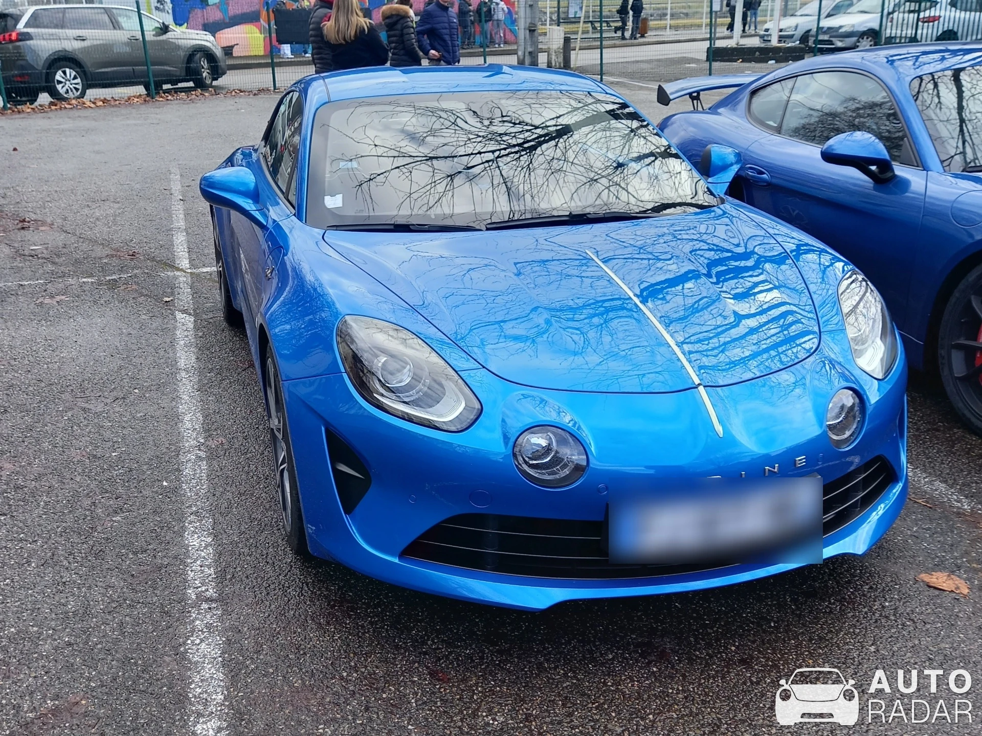 Alpine A110 spotted in Annecy, France