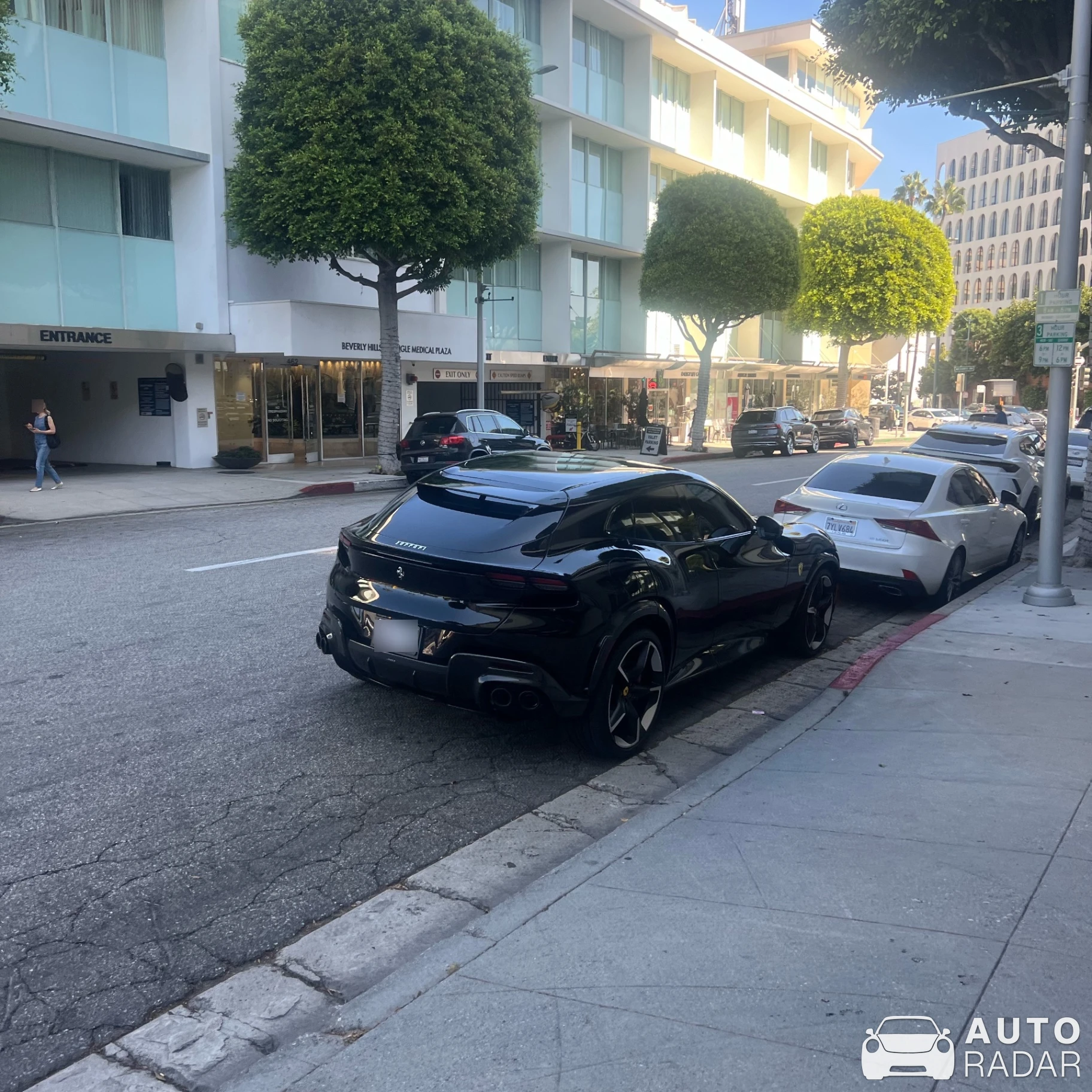 Ferrari Purosangue spotted in Beverly Hills, United States
