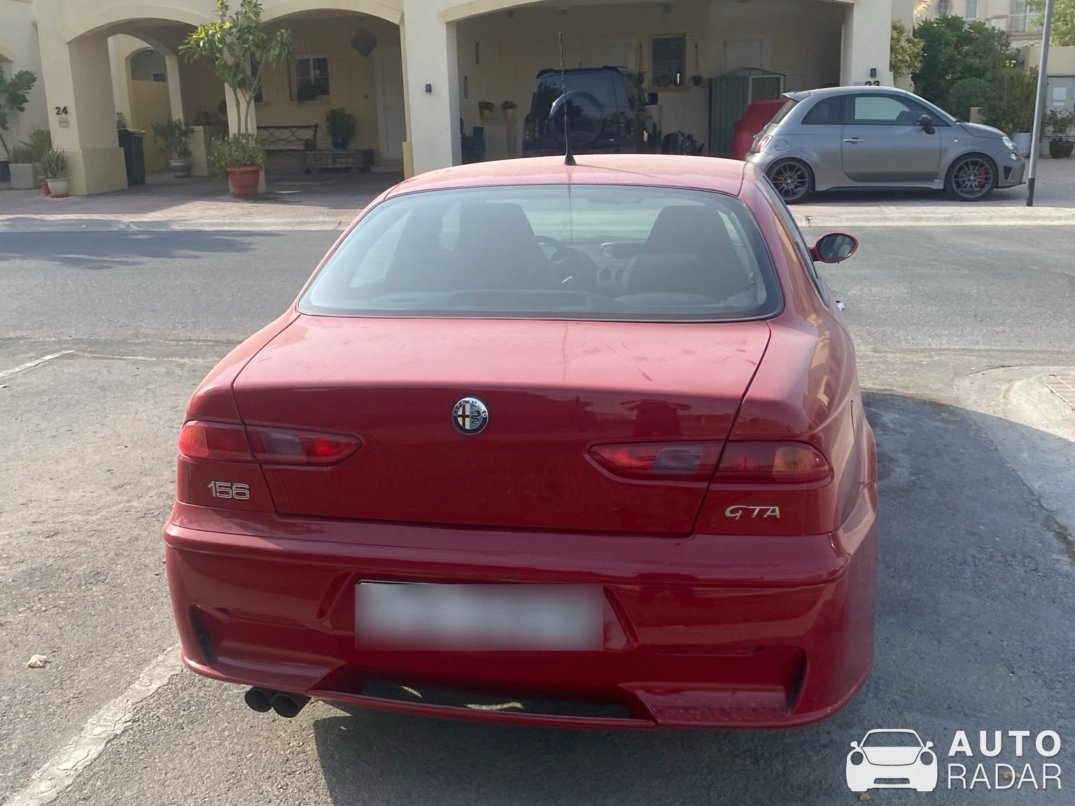 Alfa Romeo 156 GTA spotted in Dubai