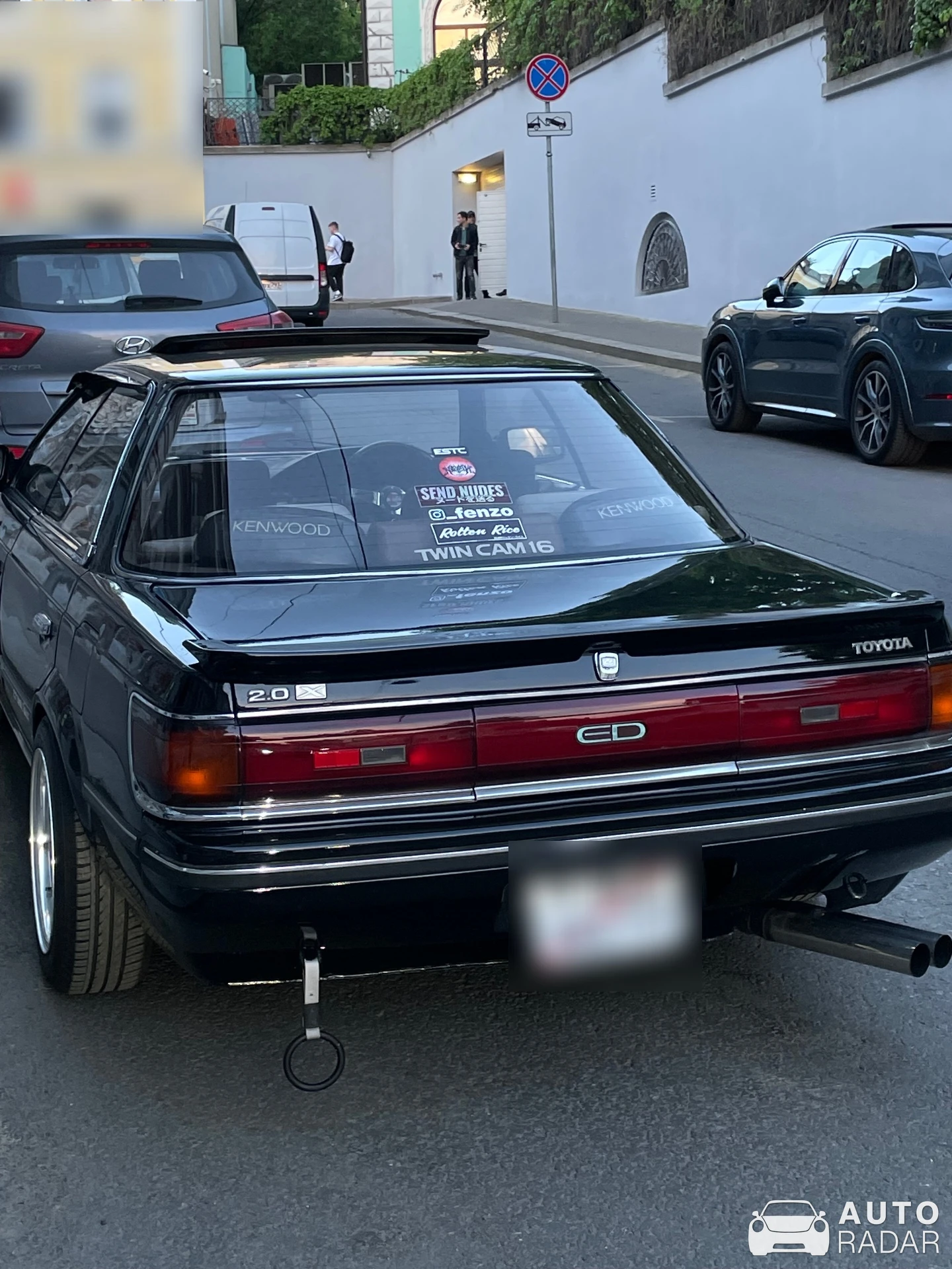 Toyota Carina spotted in Moskva, Russia