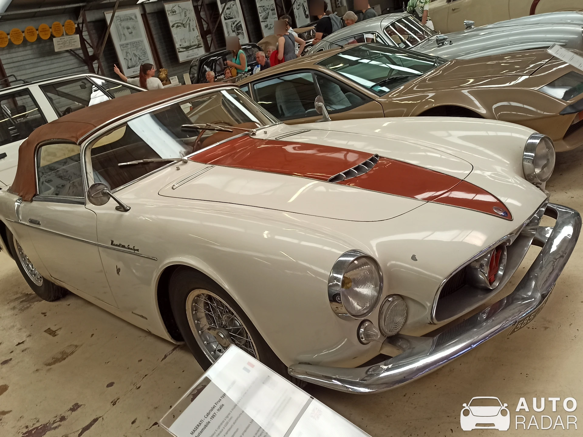 Maserati A6G 2000 GT spotted in Rochetaillée-sur-Saône