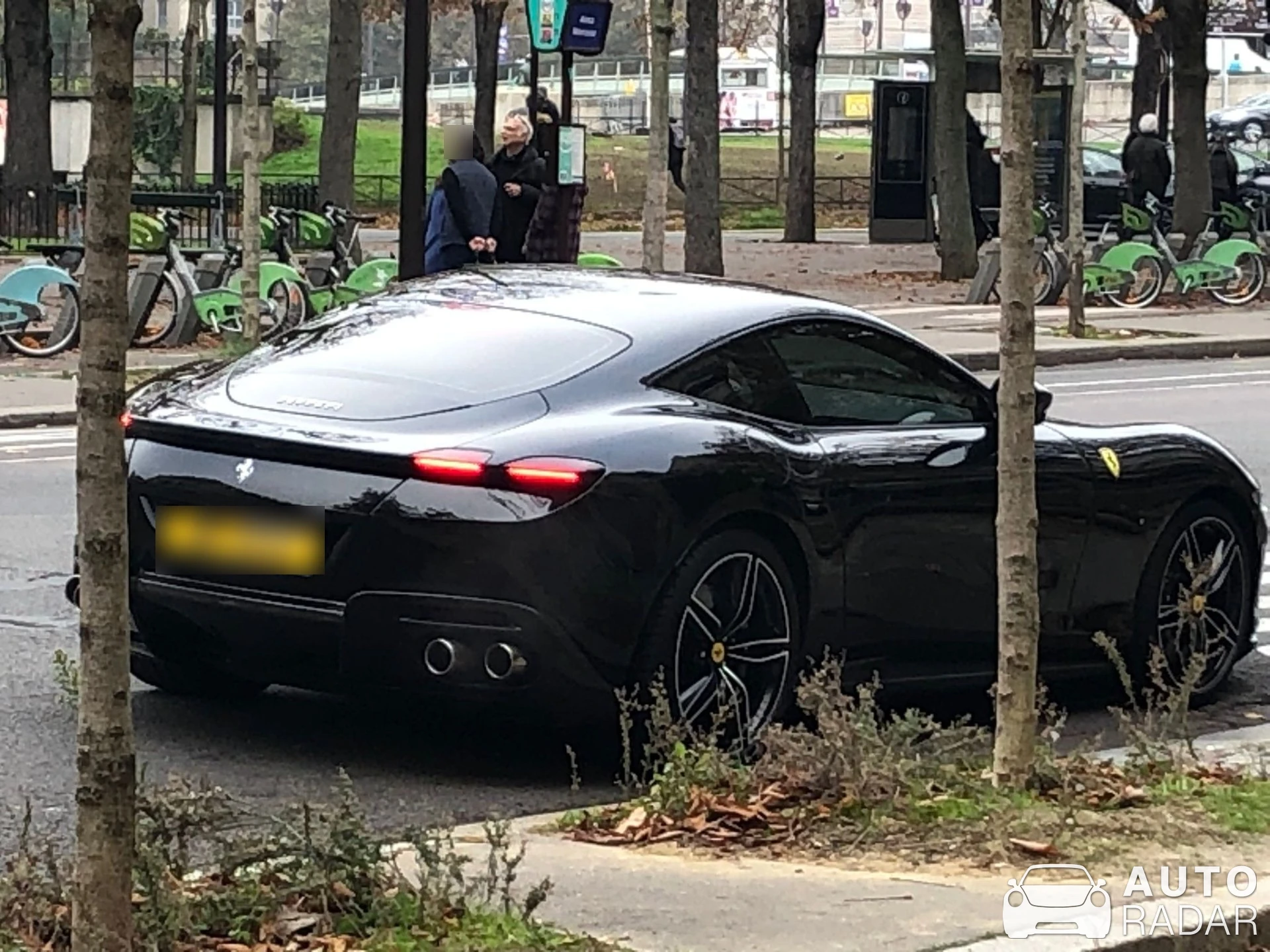 Ferrari Roma spotted in Paris, France