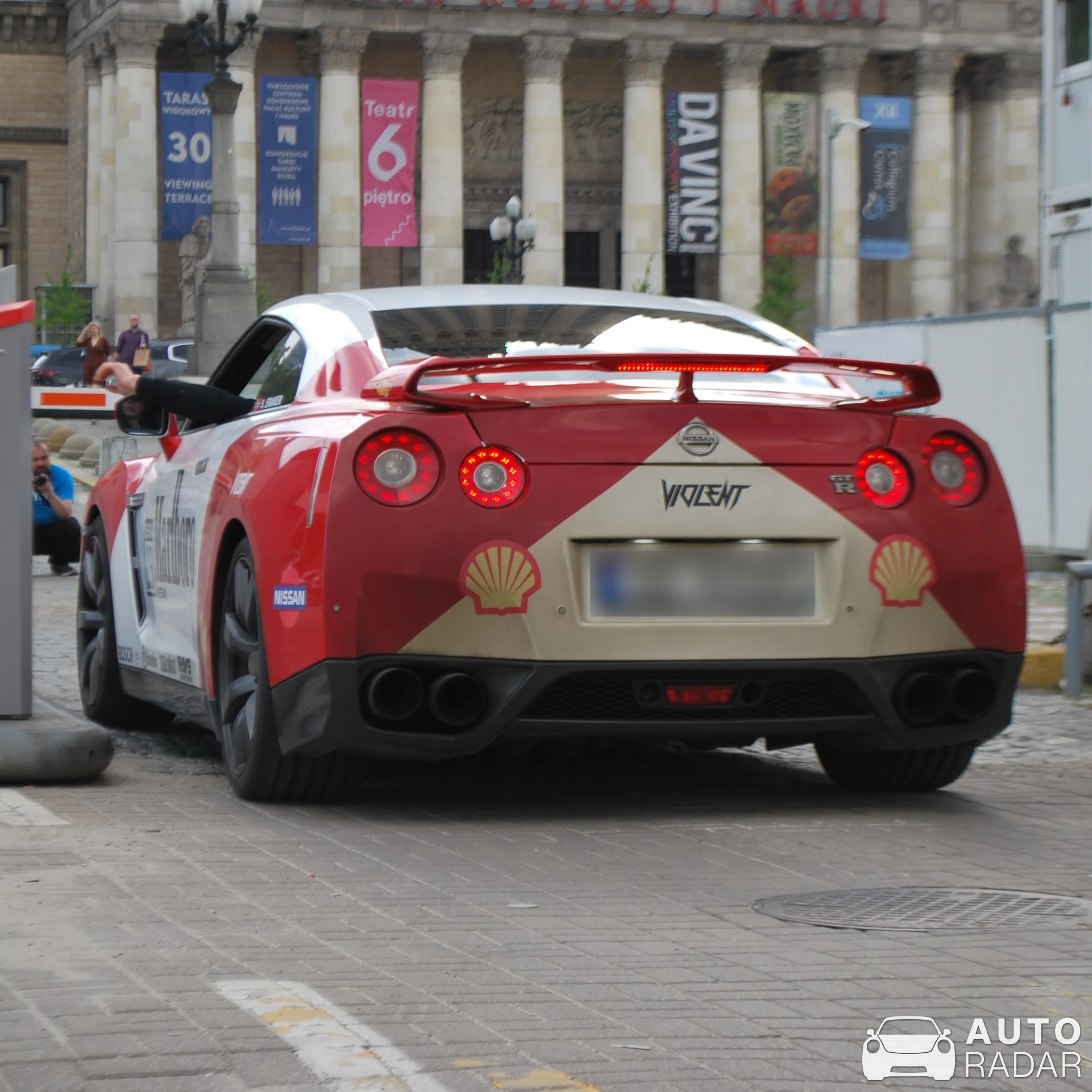 Nissan GT-R R35 spotted in Warszawa, Poland