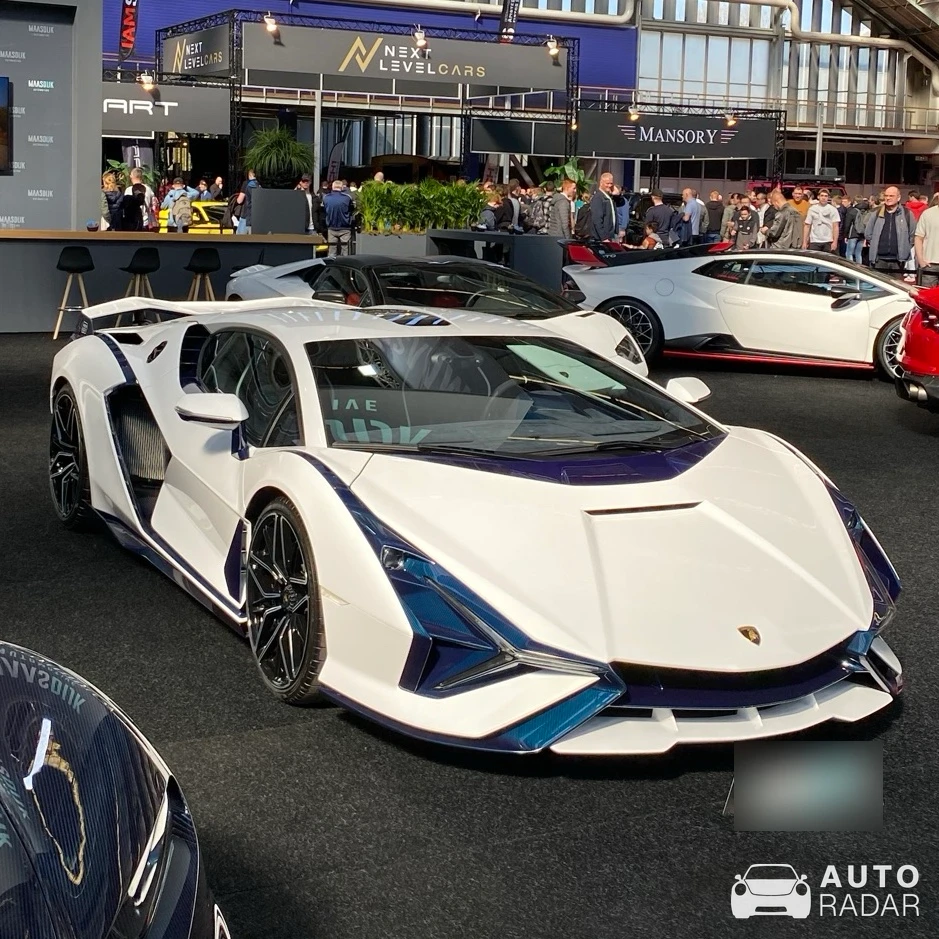 Lamborghini Sián FKP 37 spotted in Amsterdam