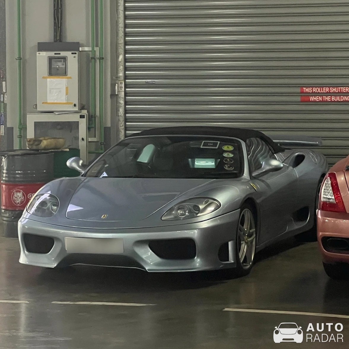 Ferrari 360 Spider Novitec Rosso spotted in Singapore
