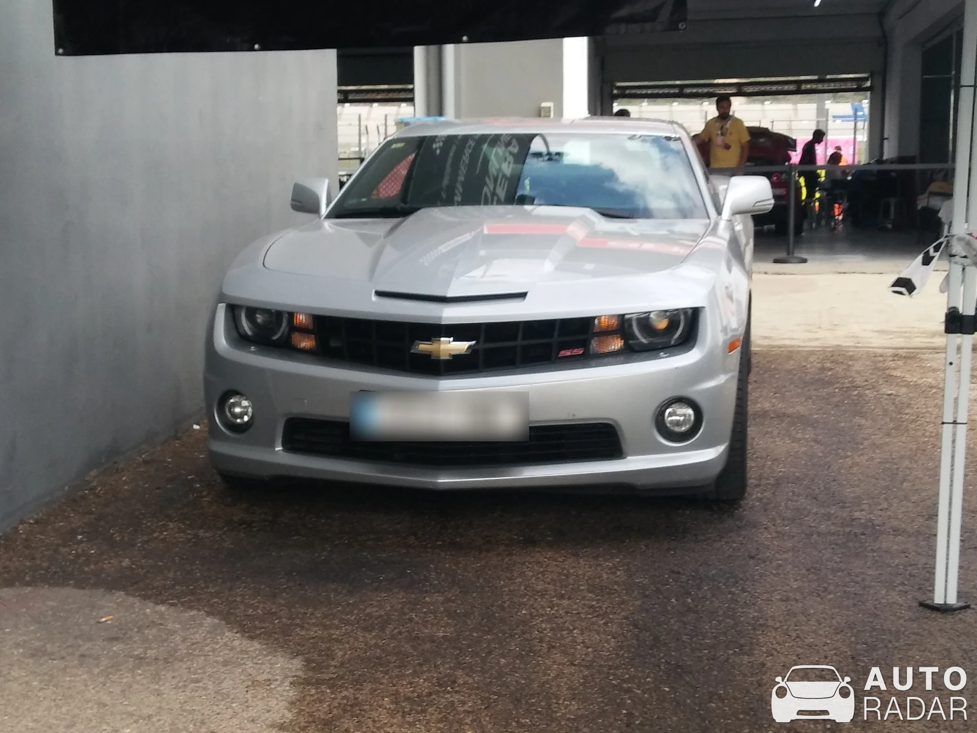 Chevrolet Camaro SS spotted in Cheste, Spain