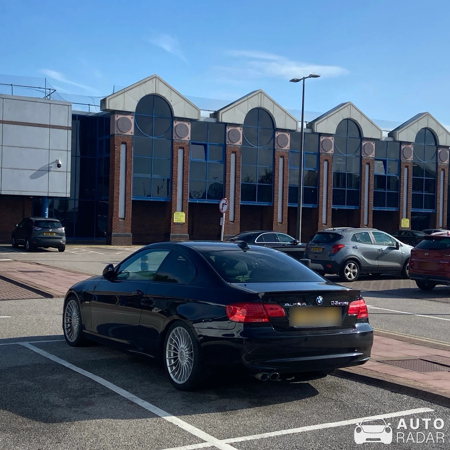 Alpina D3 BiTurbo Coupé spotted