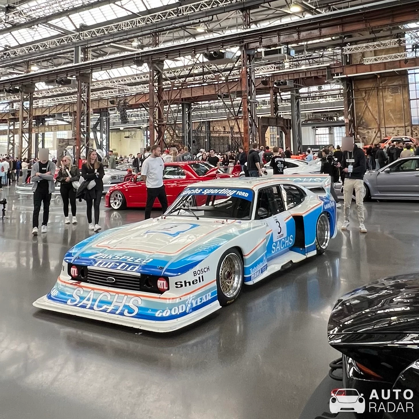 Ford Capri Zakspeed Group 5 spotted in Düsseldorf