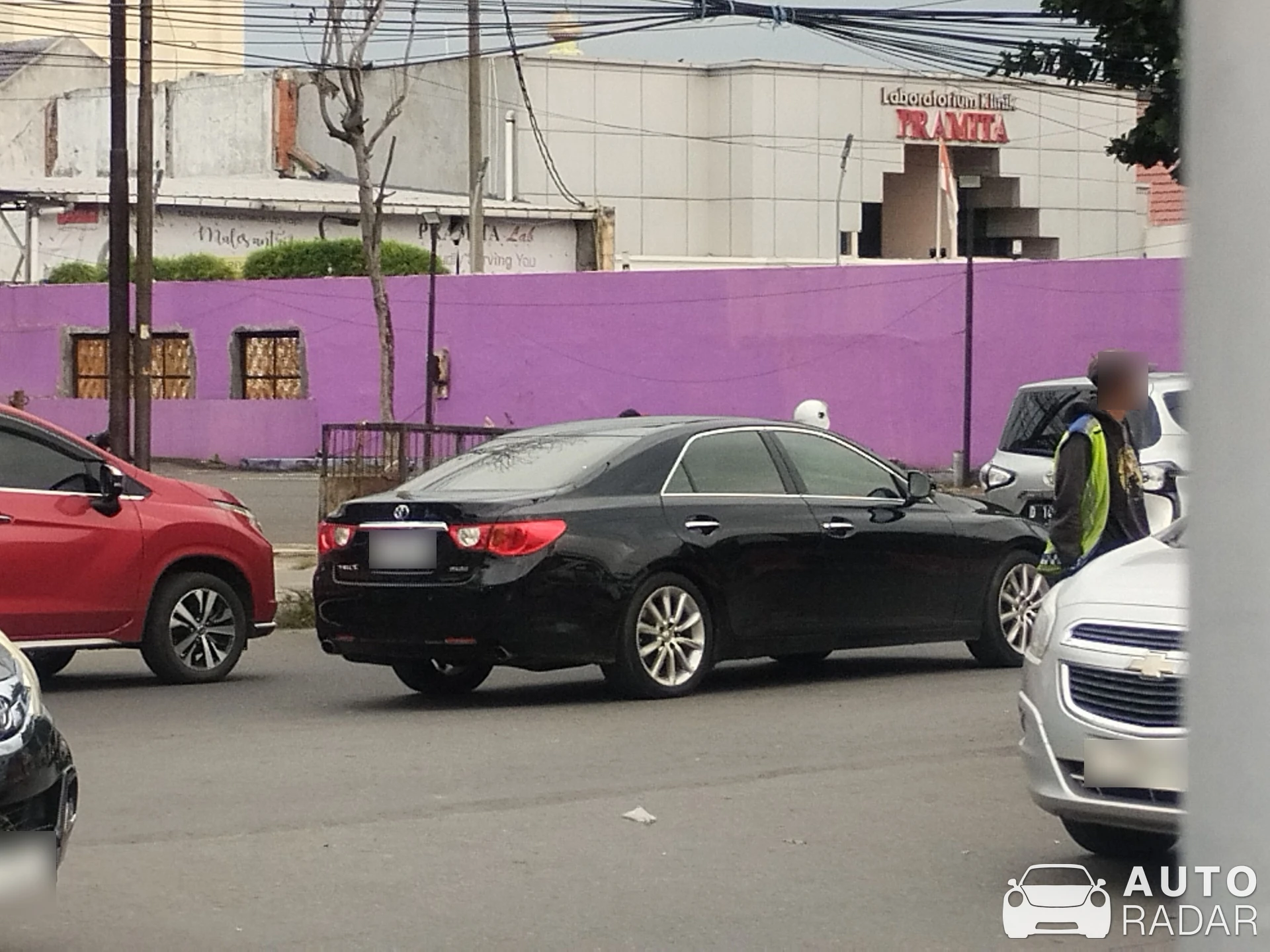 Toyota Mark X GRMN spotted in Cirebon, Indonesia