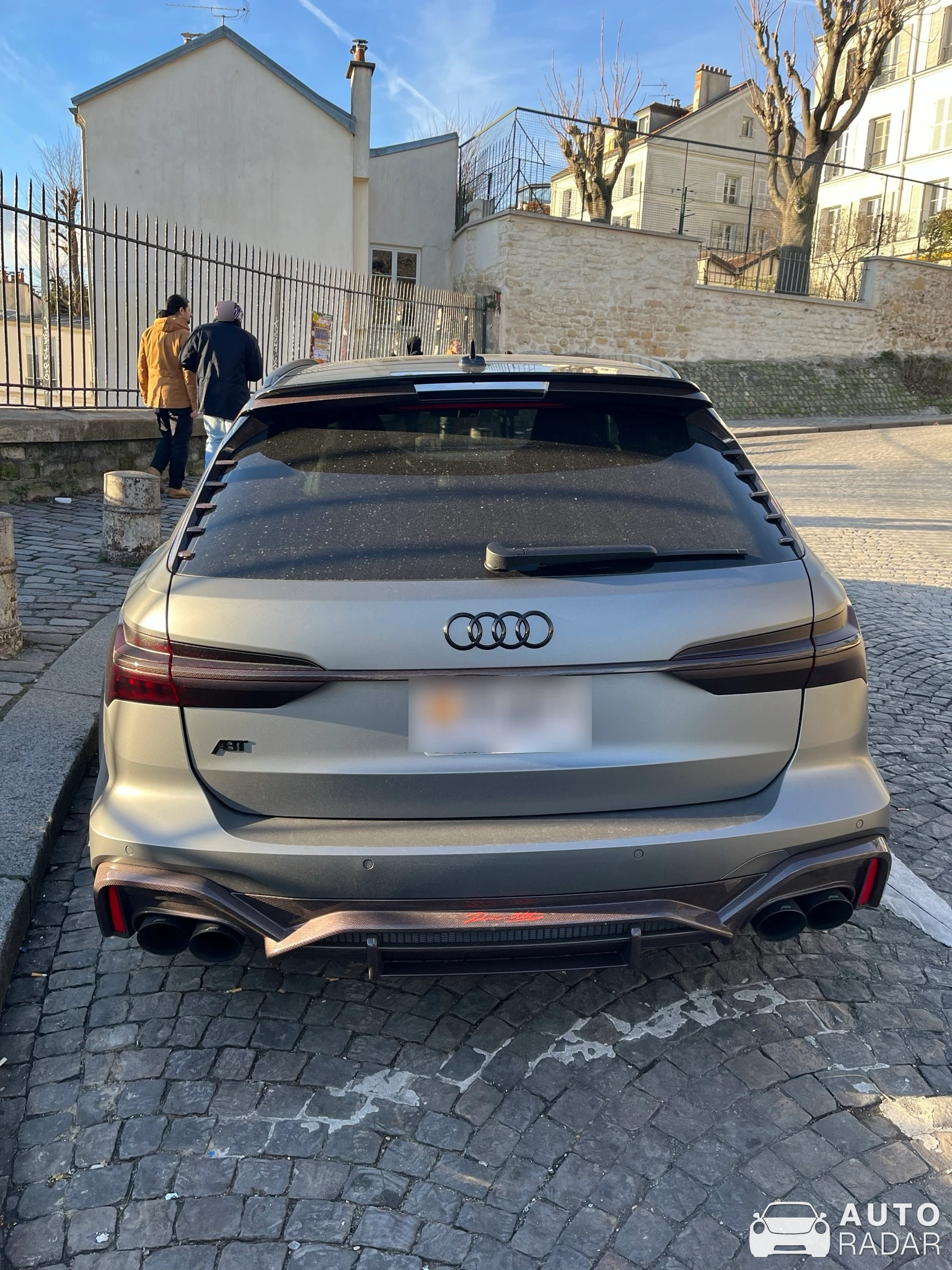 Audi ABT RS6 Avant C8 Johann Abt Signature Edition spotted in Paris