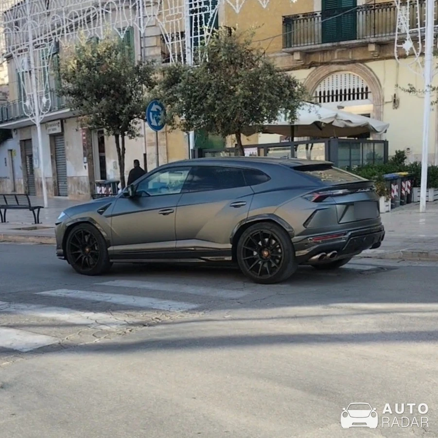 Lamborghini Urus spotted in Bitetto, Italy