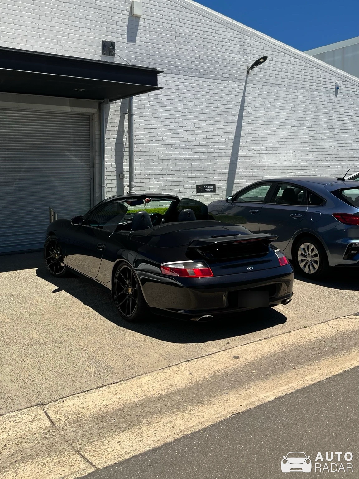 Porsche 996 Carrera Cabriolet spotted in Richmond, Australia