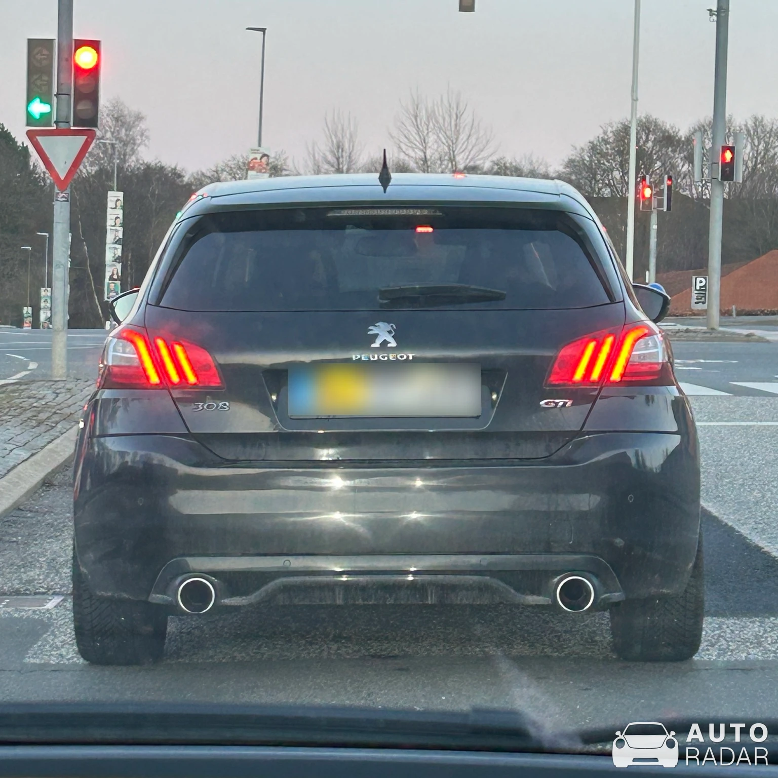 Peugeot 308 GTI spotted in Kolding